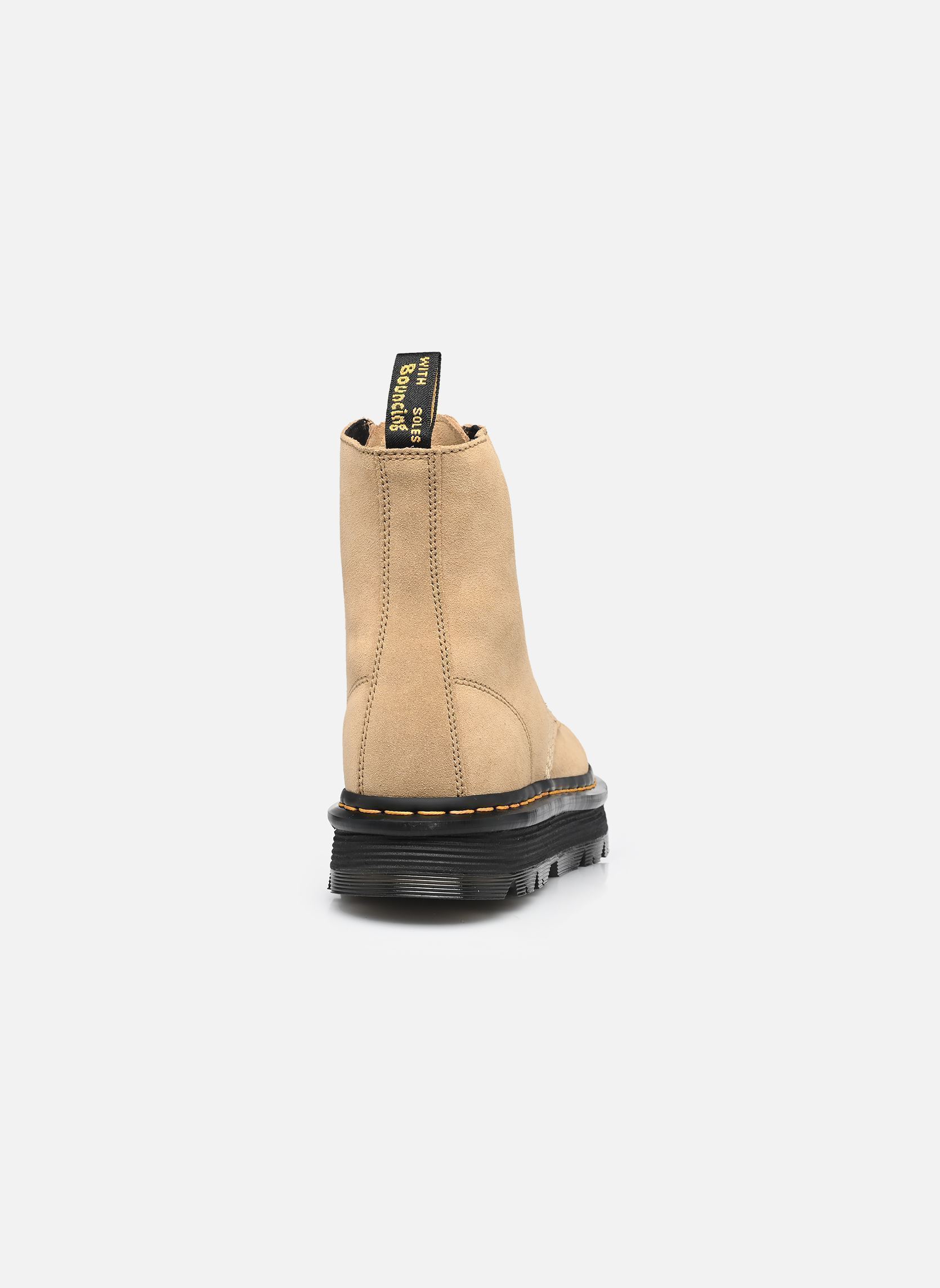 Gefütterte Stiefeletten Zebzag Laceless damen beige Dr. Martens Gefütterte Stiefeletten Zebzag Laceless damen beige SAVANNAH TAN EH SUEDE