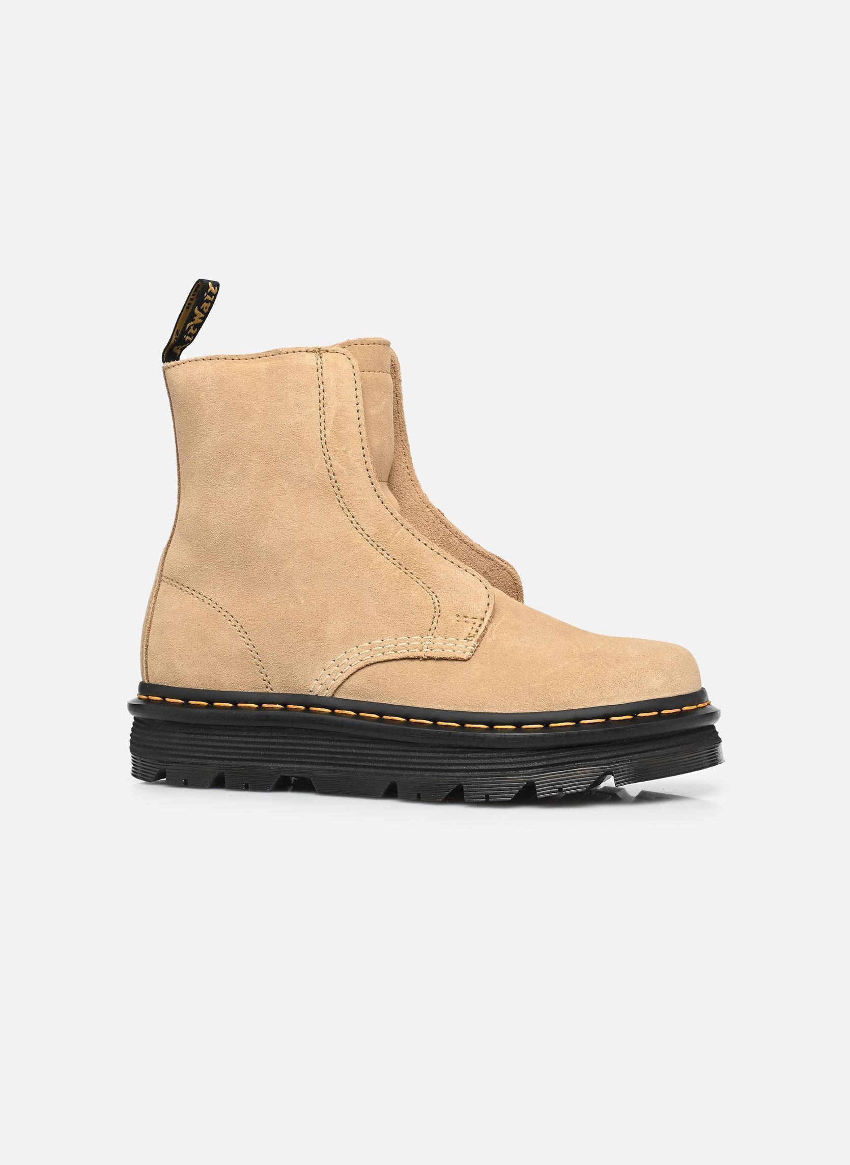 Gefütterte Stiefeletten Zebzag Laceless damen beige Dr. Martens Gefütterte Stiefeletten Zebzag Laceless damen beige SAVANNAH TAN EH SUEDE