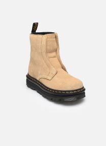 Gefütterte Stiefeletten Zebzag Laceless damen beige Dr. Martens Gefütterte Stiefeletten Zebzag Laceless damen beige SAVANNAH TAN EH SUEDE