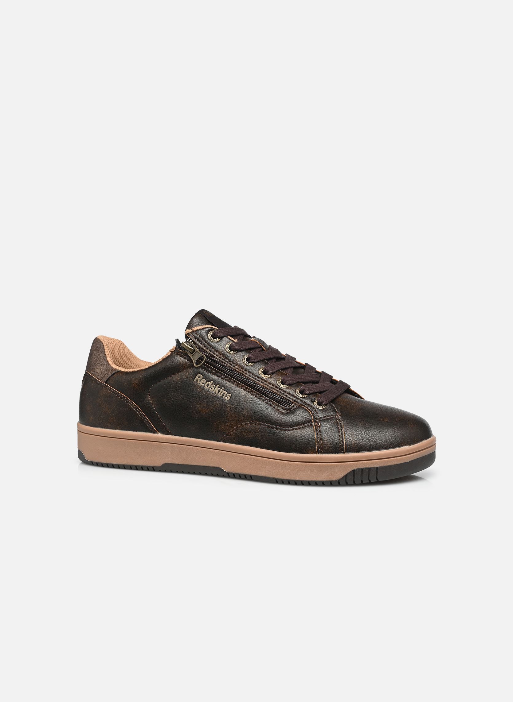 Sneakers GOBAT heren bruin Redskins Sneakers GOBAT heren bruin CHATAIGNE