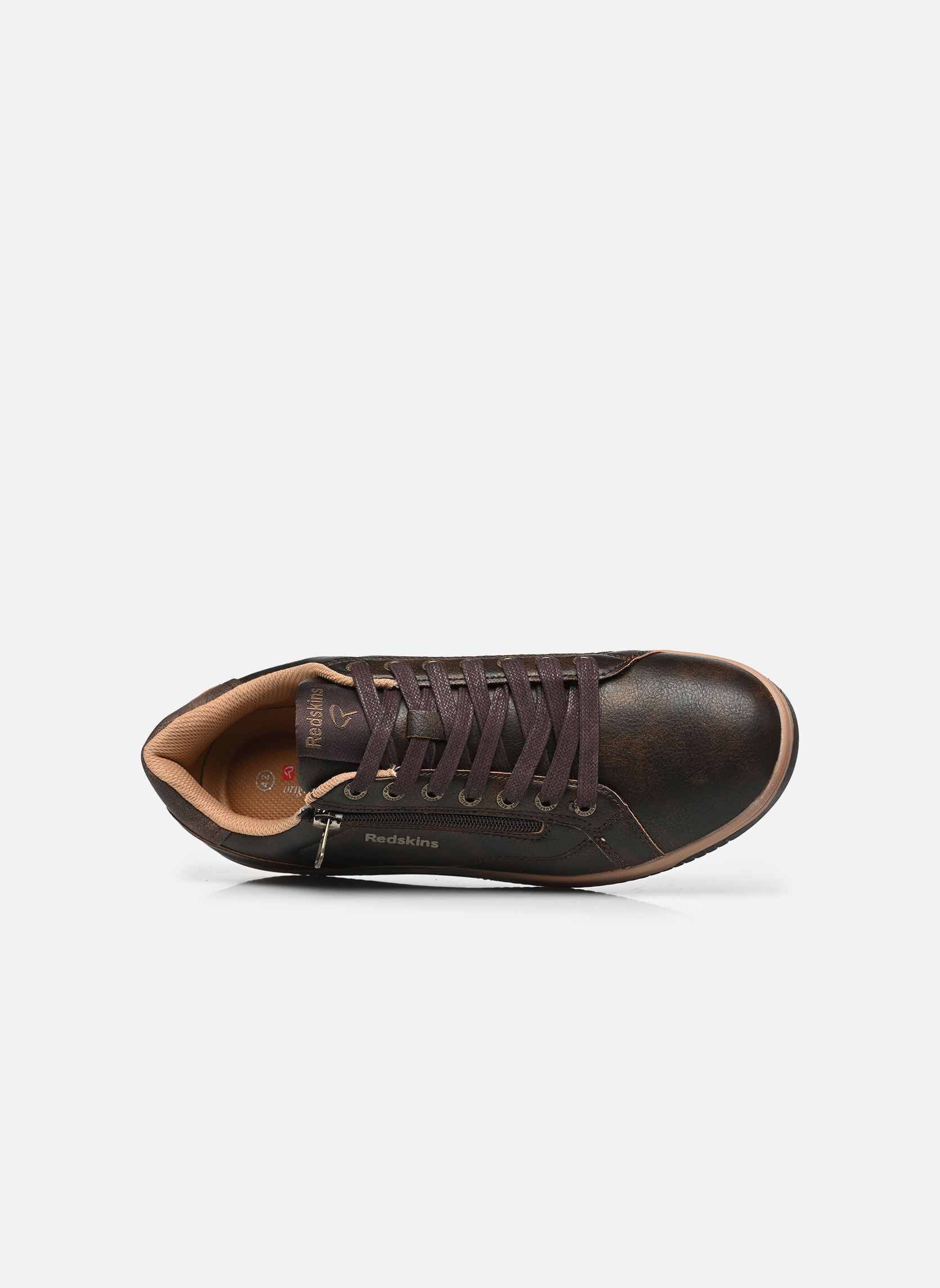 Sneakers GOBAT heren bruin Redskins Sneakers GOBAT heren bruin CHATAIGNE