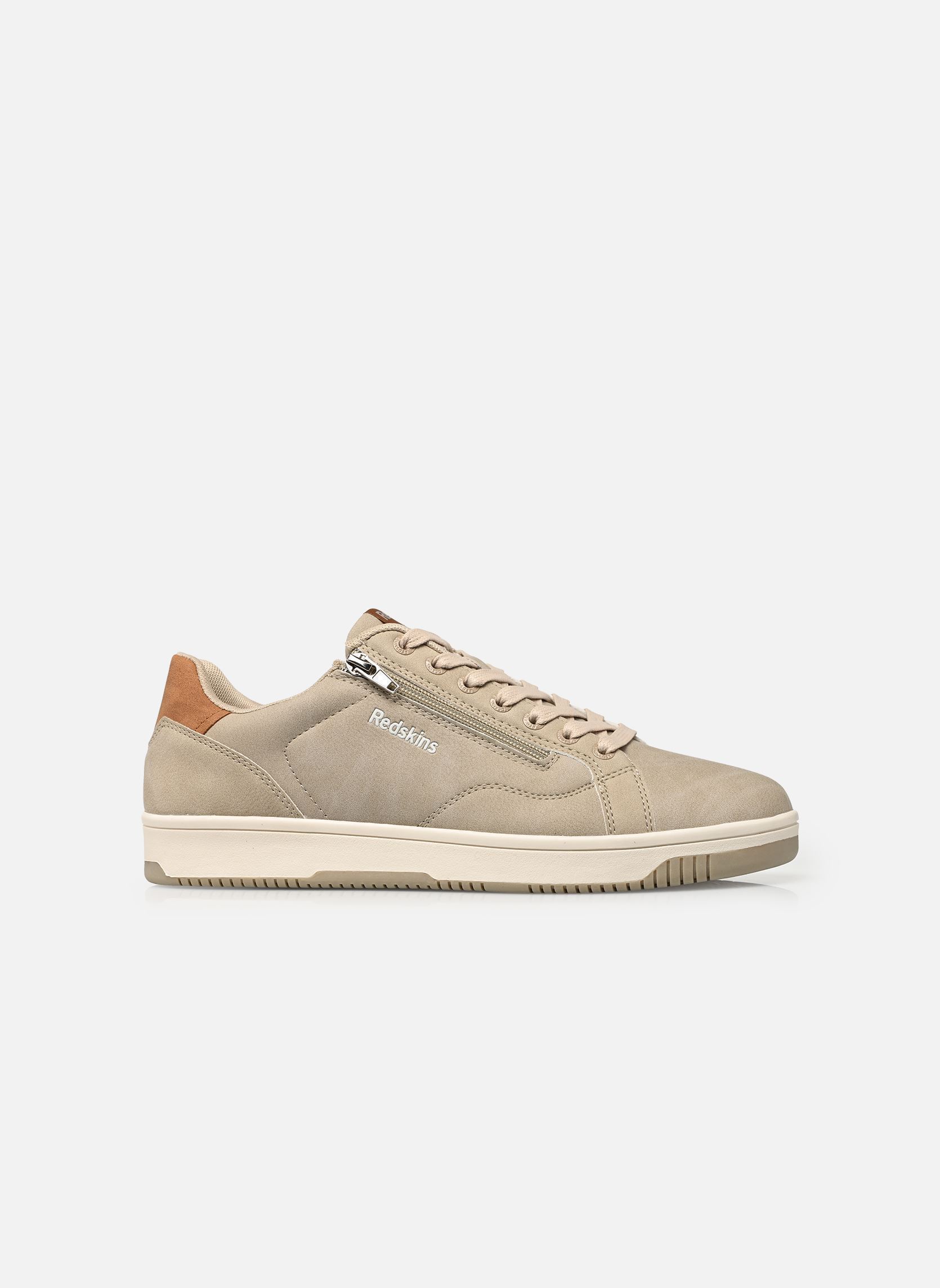 Baskets GOBAT homme beige Redskins Baskets GOBAT homme beige BEIGE/COGNAC