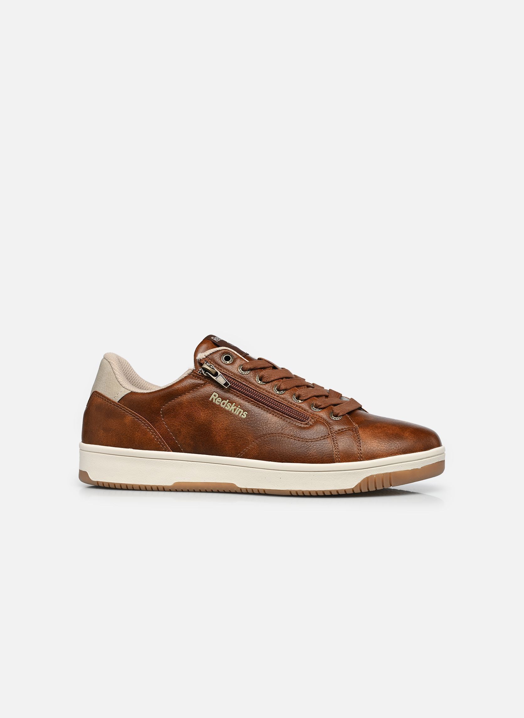 Baskets GOBAT homme marron Redskins Baskets GOBAT homme marron COGNAC/BEIGE