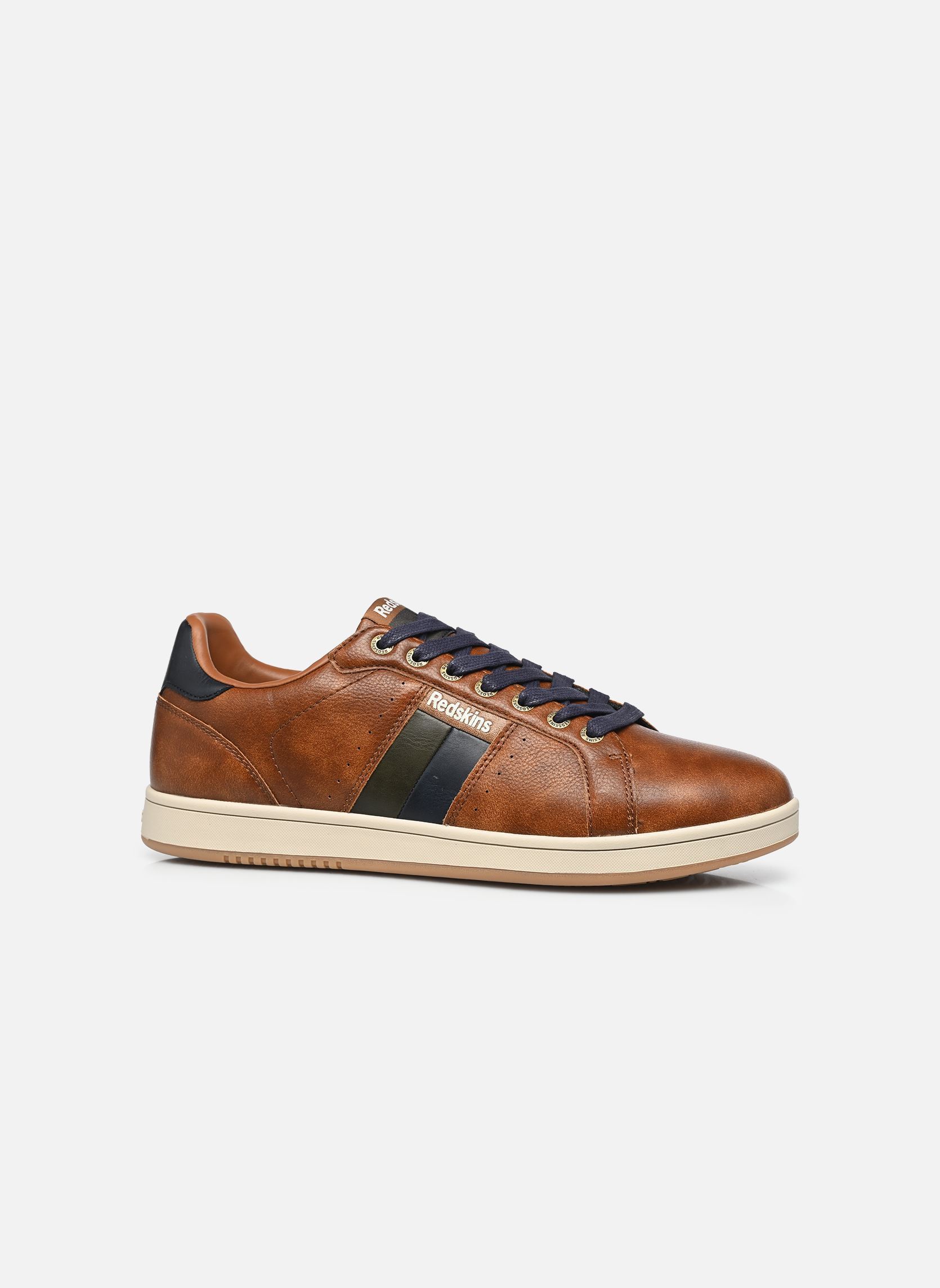 Sneaker DAYTON herren braun Redskins Sneaker DAYTON herren braun COGNAC+KAKI+MARINE