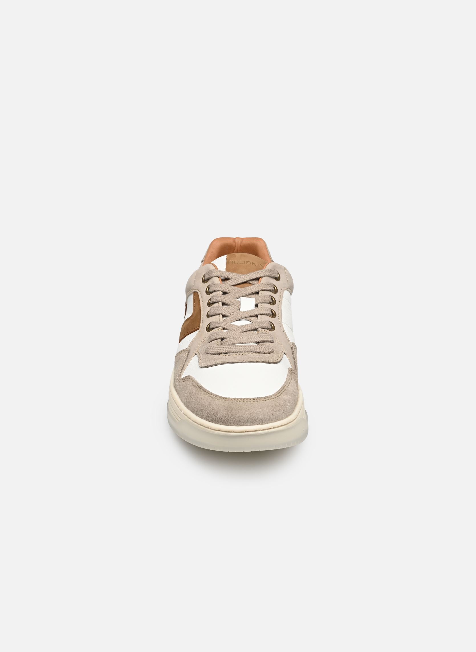 Baskets basses ZENICAN homme beige Redskins Baskets basses ZENICAN homme beige BEIGE+BLANC