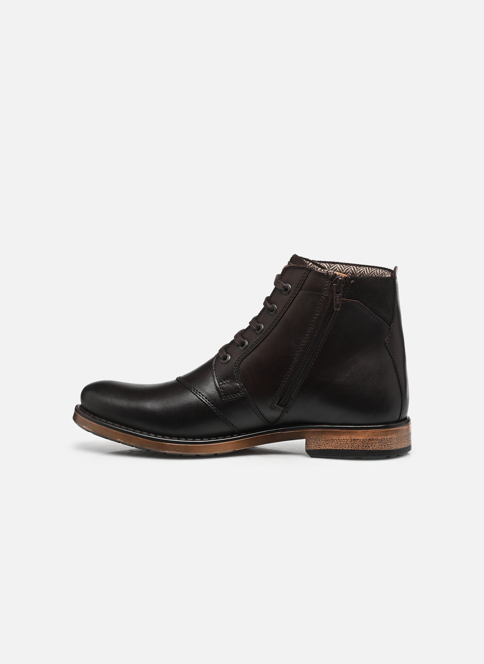 Geschnürte Stiefeletten NOYANT herren braun Redskins Geschnürte Stiefeletten NOYANT herren braun CHATAIGNE