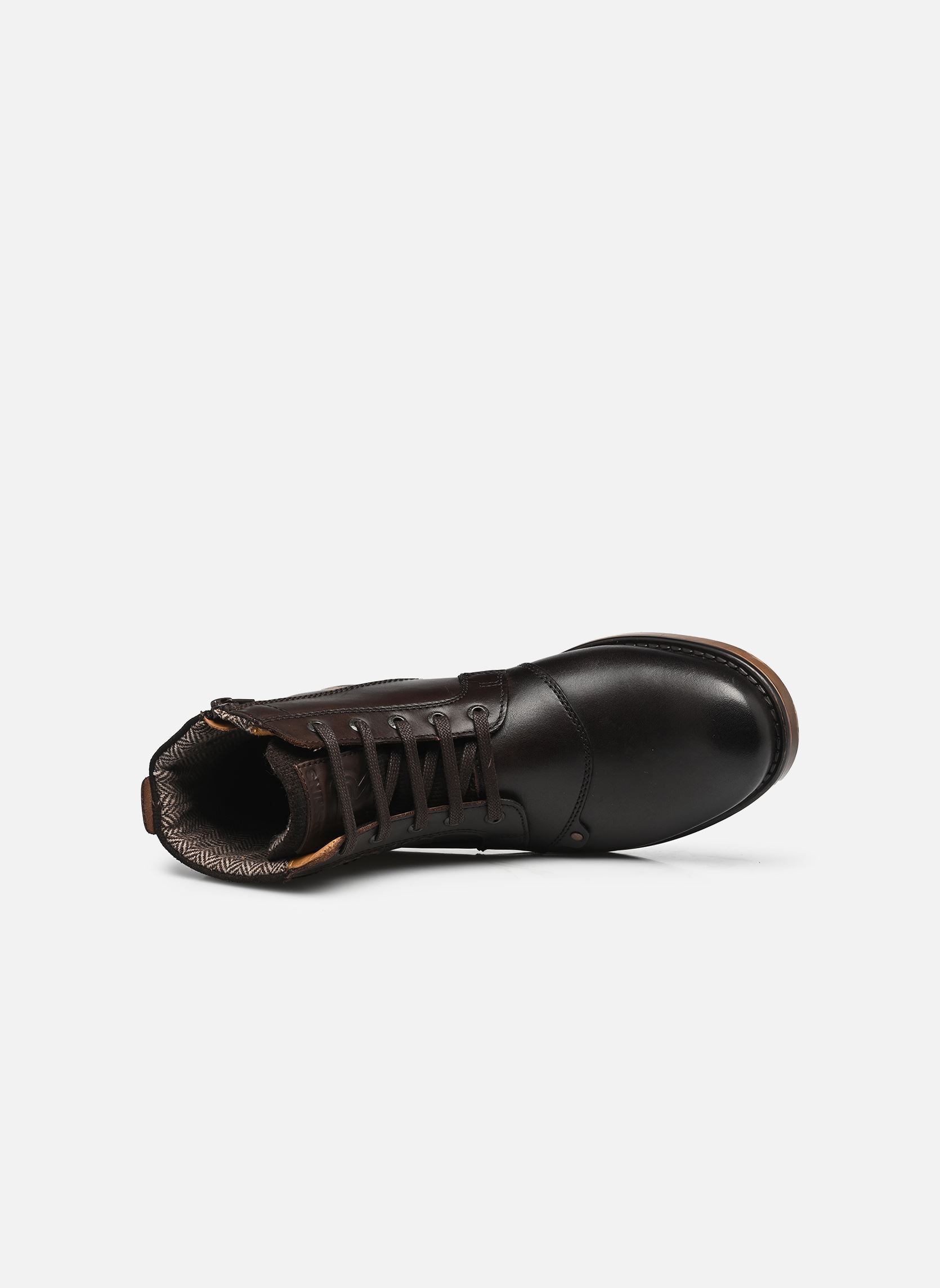 Geschnürte Stiefeletten NOYANT herren braun Redskins Geschnürte Stiefeletten NOYANT herren braun CHATAIGNE
