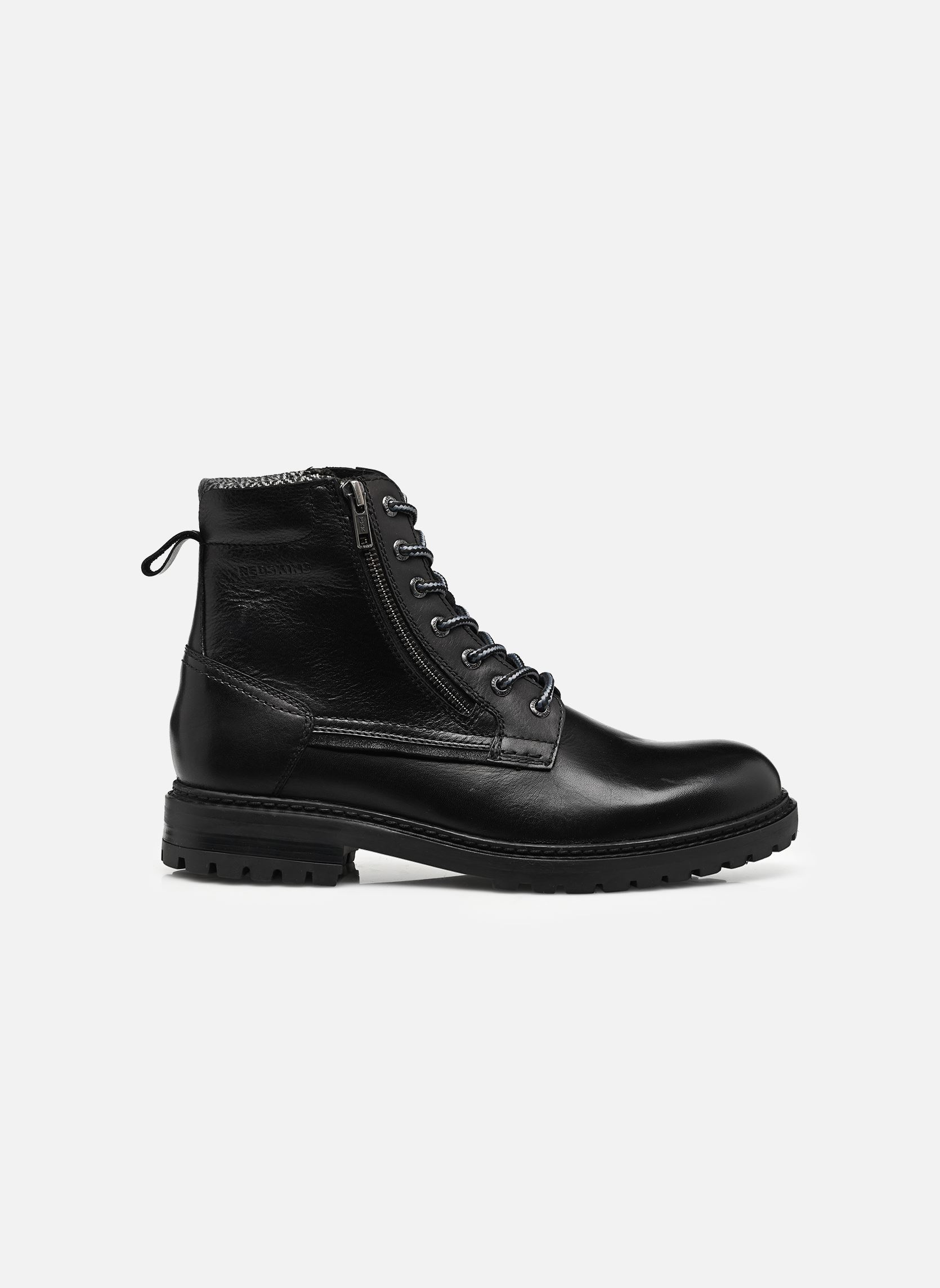 Geschnürte Stiefeletten UTOPY herren schwarz Redskins Geschnürte Stiefeletten UTOPY herren schwarz NOIR