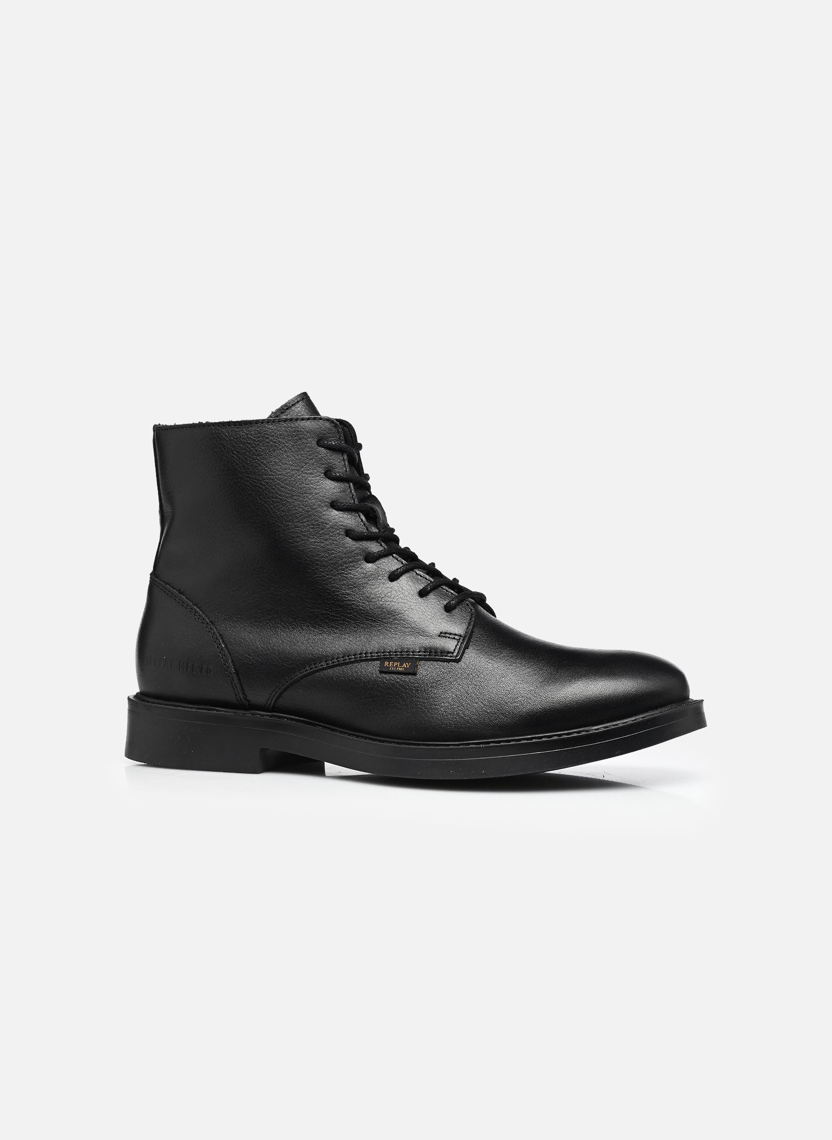 Veterlaarsjes Miles city heren zwart Replay Veterlaarsjes Miles city heren zwart BLACK