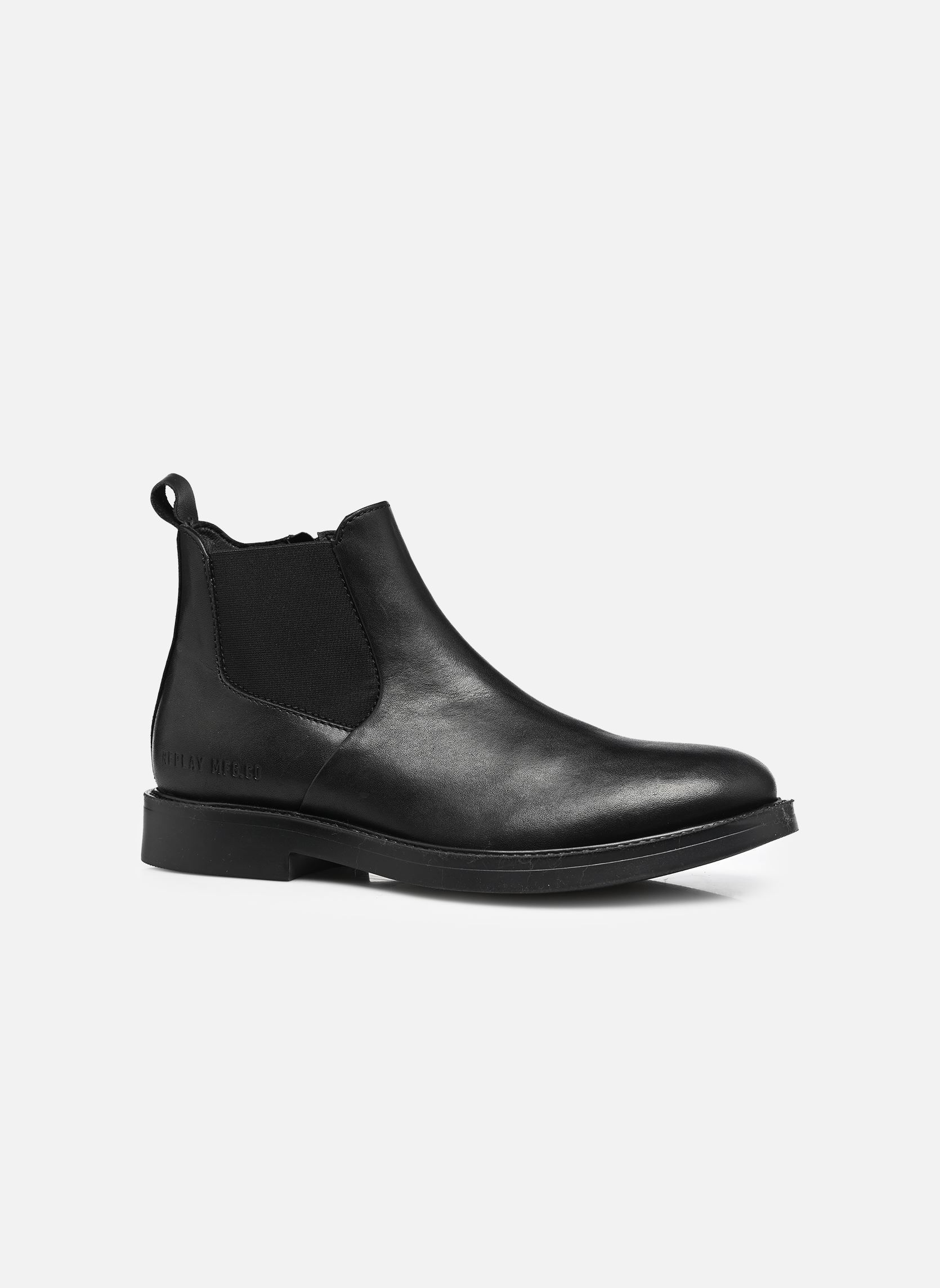 Stiefeletten und Stiefel Miles chelsea herren schwarz Replay Stiefeletten und Stiefel Miles chelsea herren schwarz BLACK