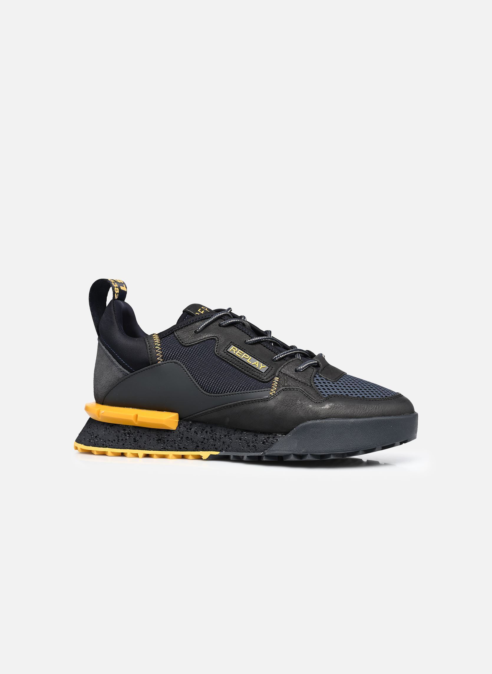 Sneakers Field melt 25 heren blauw Replay Sneakers Field melt 25 heren blauw NAVY