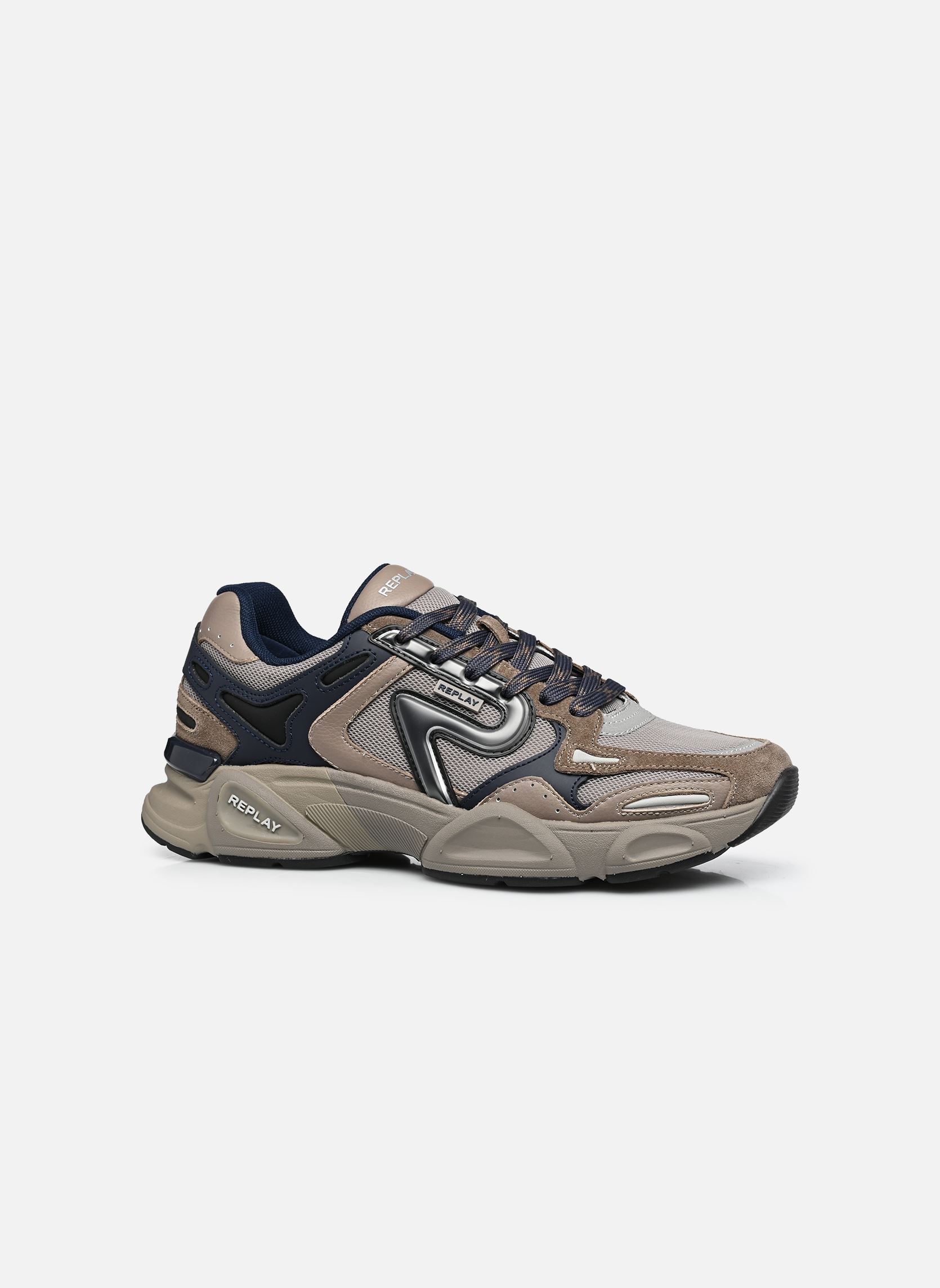 Sneaker Destiny union herren blau Replay Sneaker Destiny union herren blau TAUPE NAVY