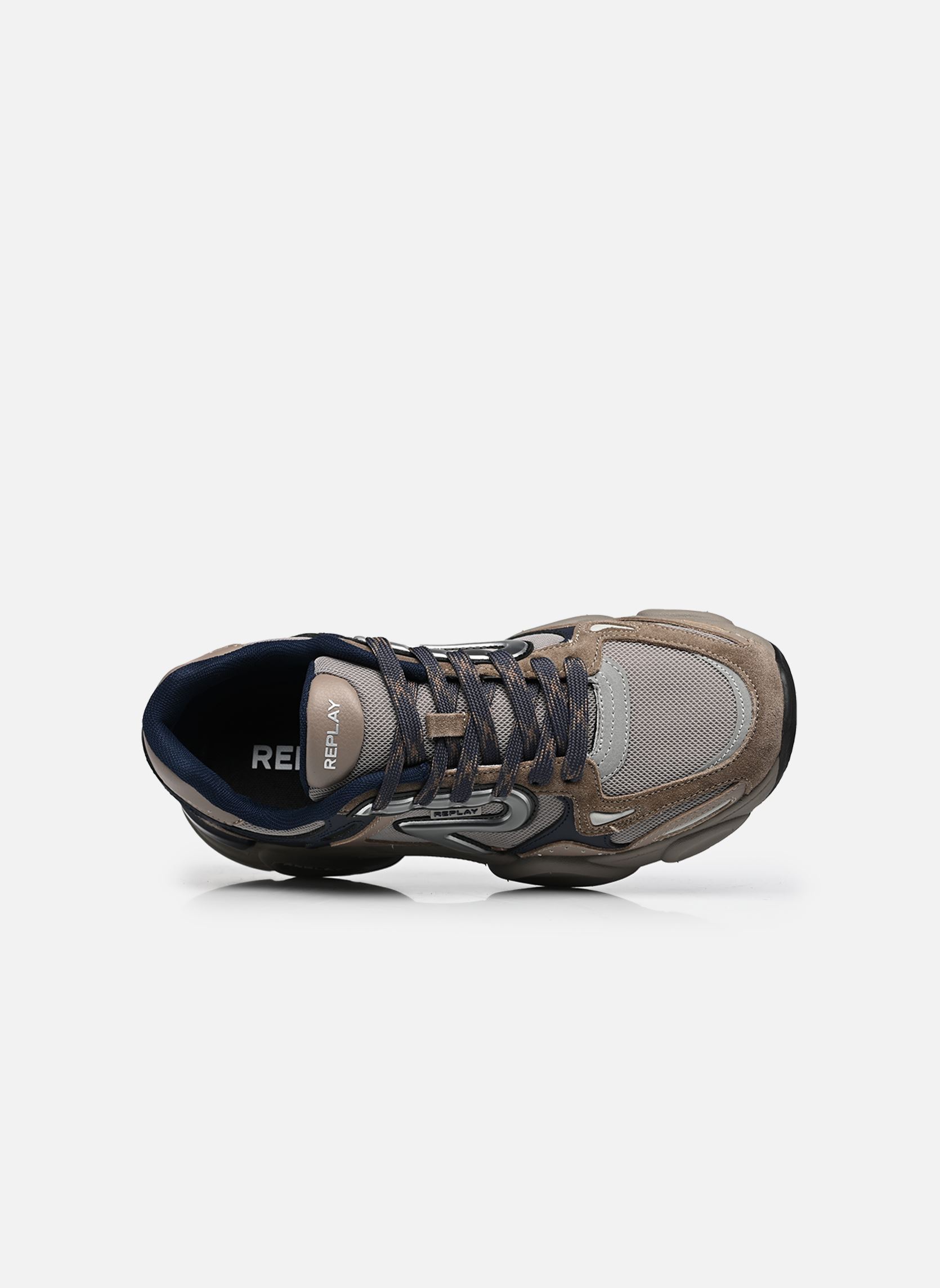 Sneaker Destiny union herren blau Replay Sneaker Destiny union herren blau TAUPE NAVY