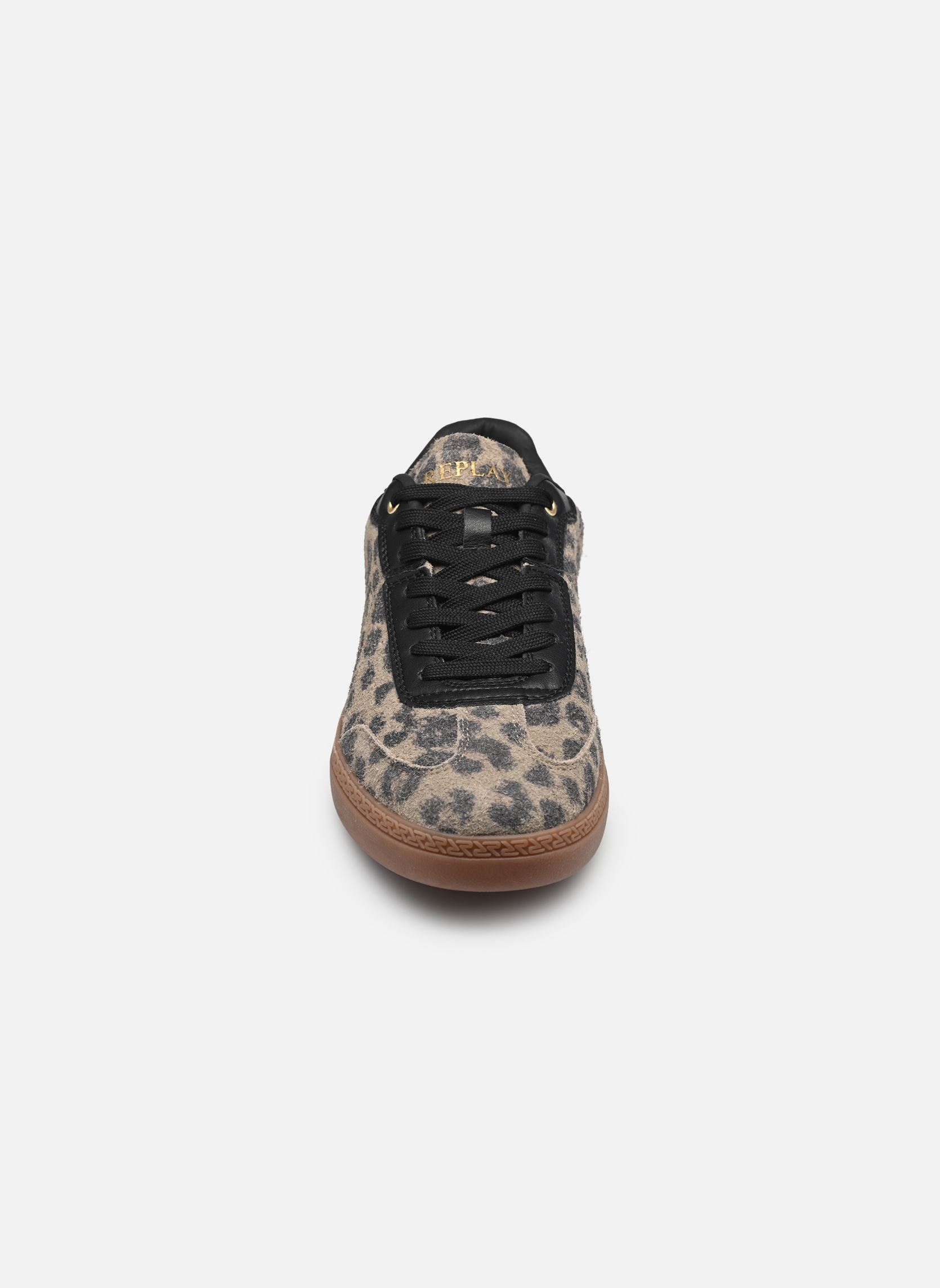 Print sneakers Pyper W dames bruin Replay Print sneakers Pyper W dames bruin ANIMALIER