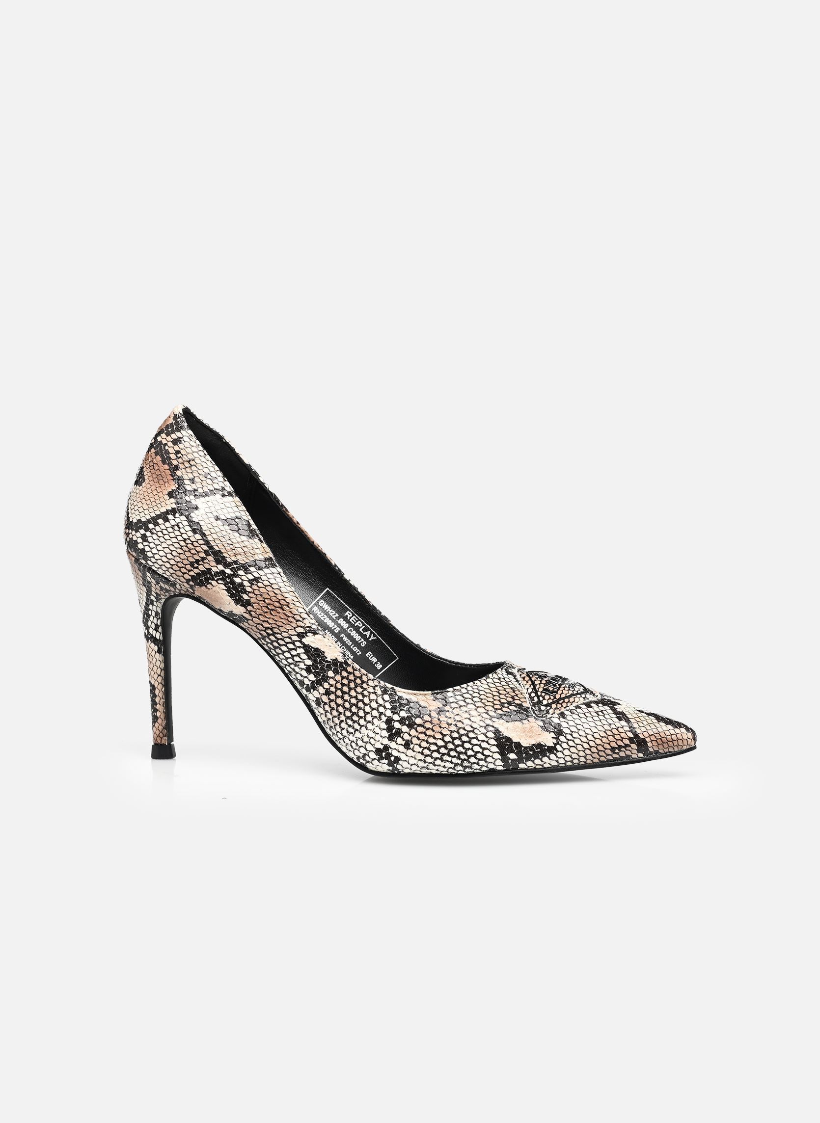 Pumps Martine snake dames grijs Replay Pumps Martine snake dames grijs GREY