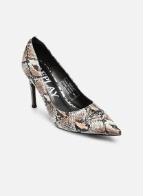Pumps Martine snake dames grijs