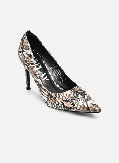 Replay Escarpins Martine snake femme gris