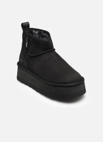 Bottines fourrées Chic tonal femme marron