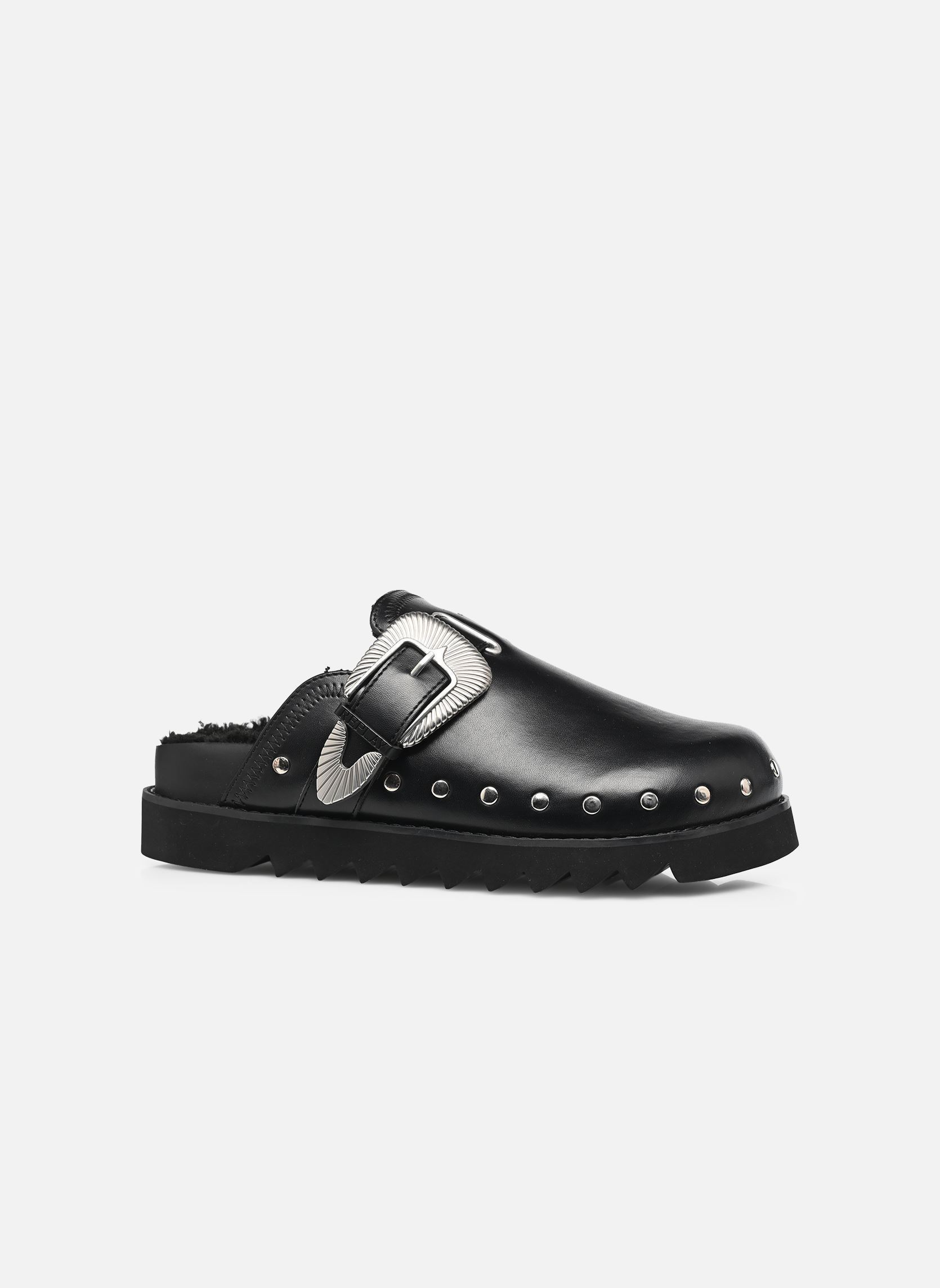 Muilen en klompen Hallan buckle W dames zwart Replay Muilen en klompen Hallan buckle W dames zwart BLACK