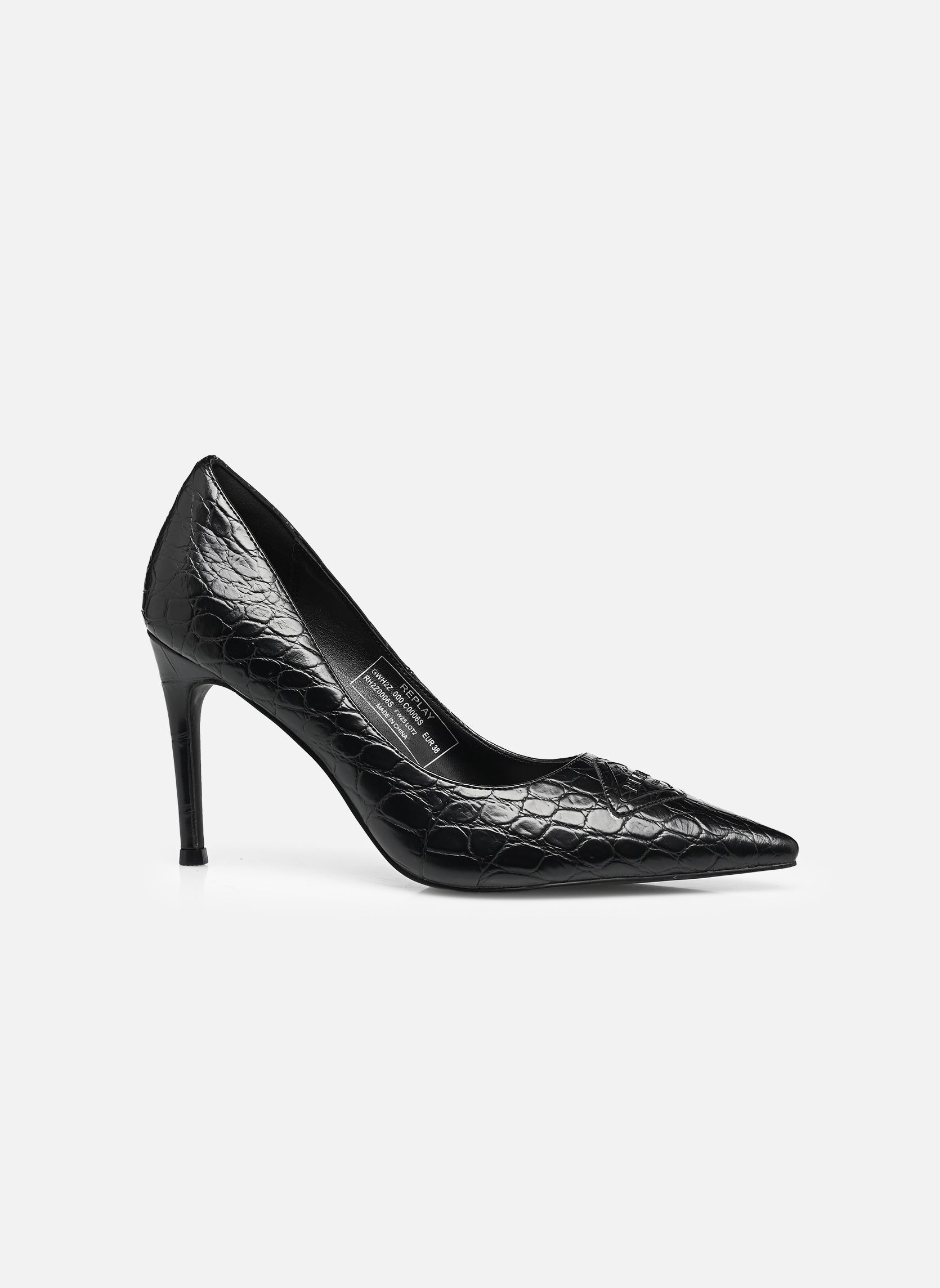 Pumps Martine Coco dames zwart Replay Pumps Martine Coco dames zwart BLACK