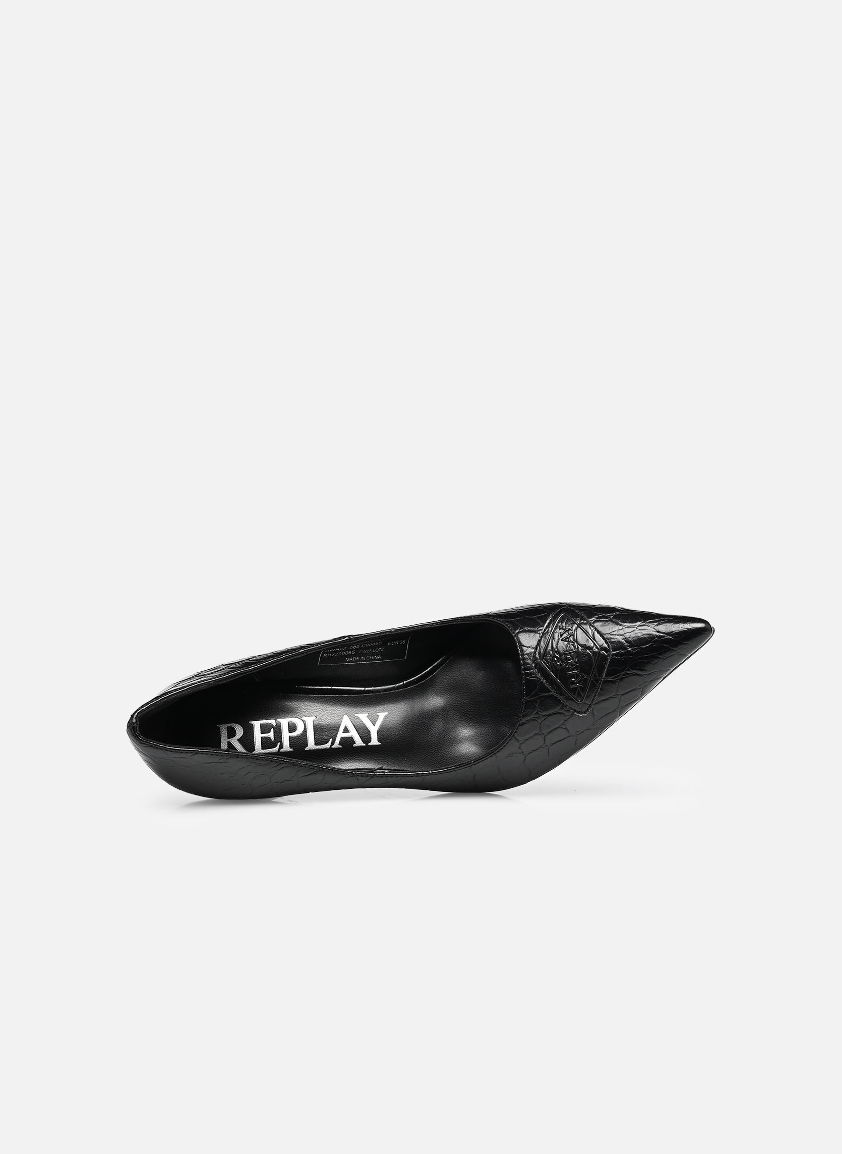 Pumps Martine Coco dames zwart Replay Pumps Martine Coco dames zwart BLACK