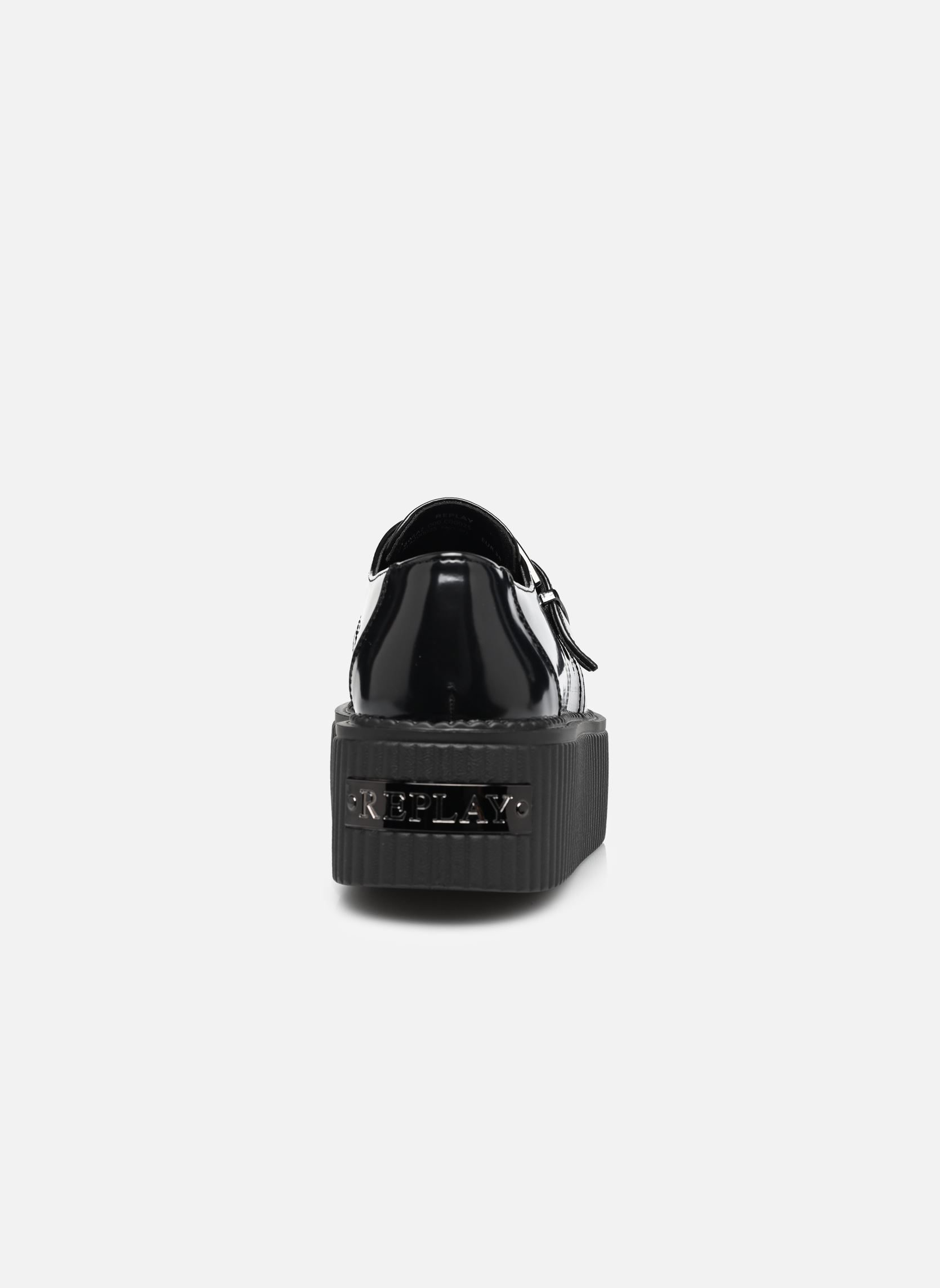 Derbies Nathy dark femme noir Replay Derbies Nathy dark femme noir BLACK