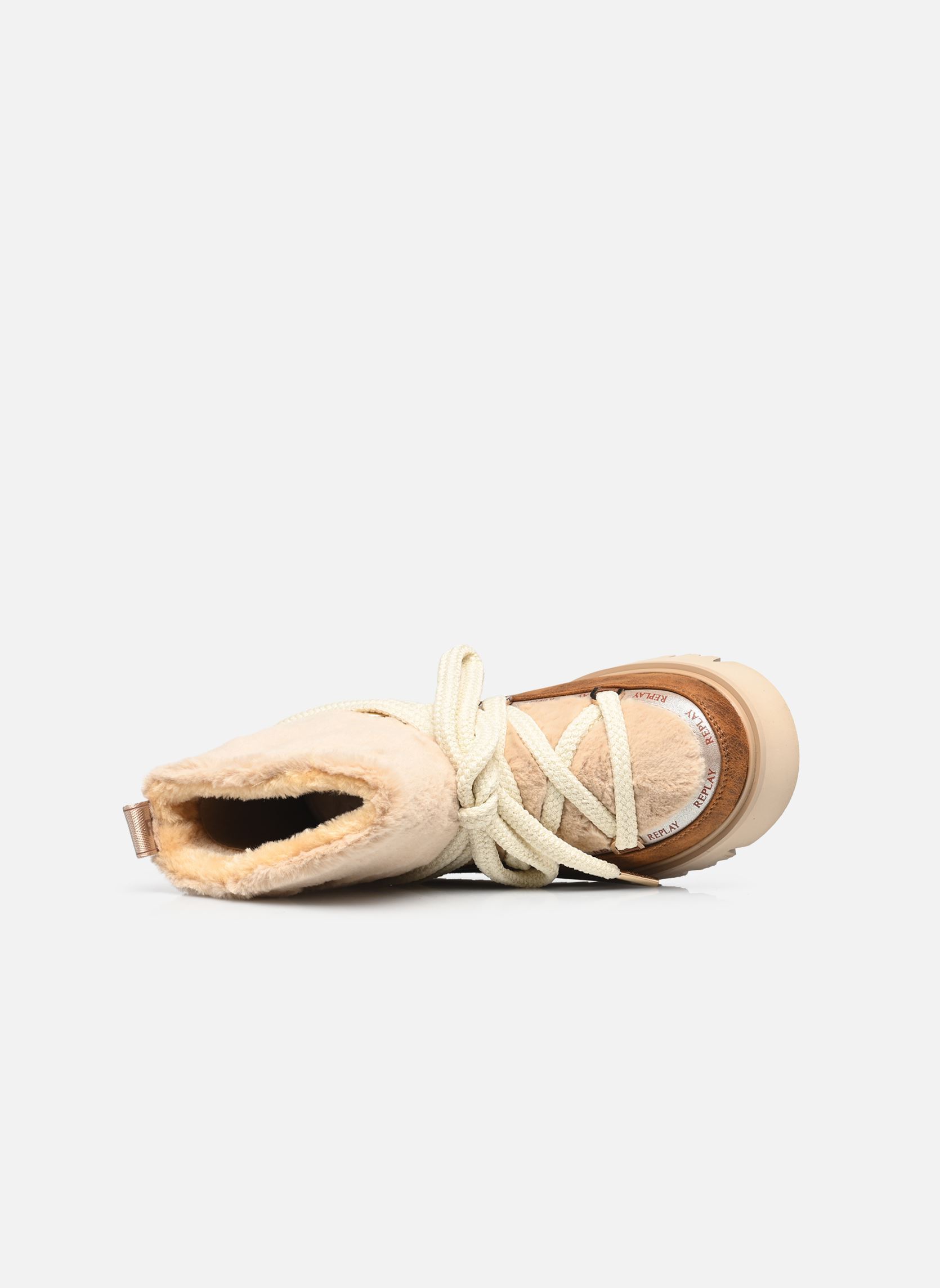 Bottines fourrées Melrose warm femme beige Replay Bottines fourrées Melrose warm femme beige BROWN BEIGE