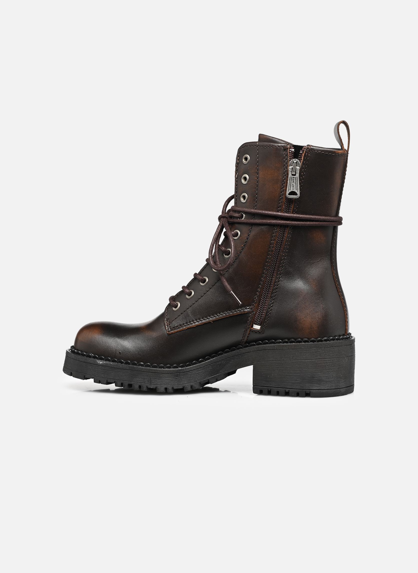 Bottines à lacets Raven boot femme marron Replay Bottines à lacets Raven boot femme marron MARRON