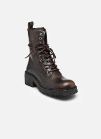 Bottines à lacets Raven boot femme marron