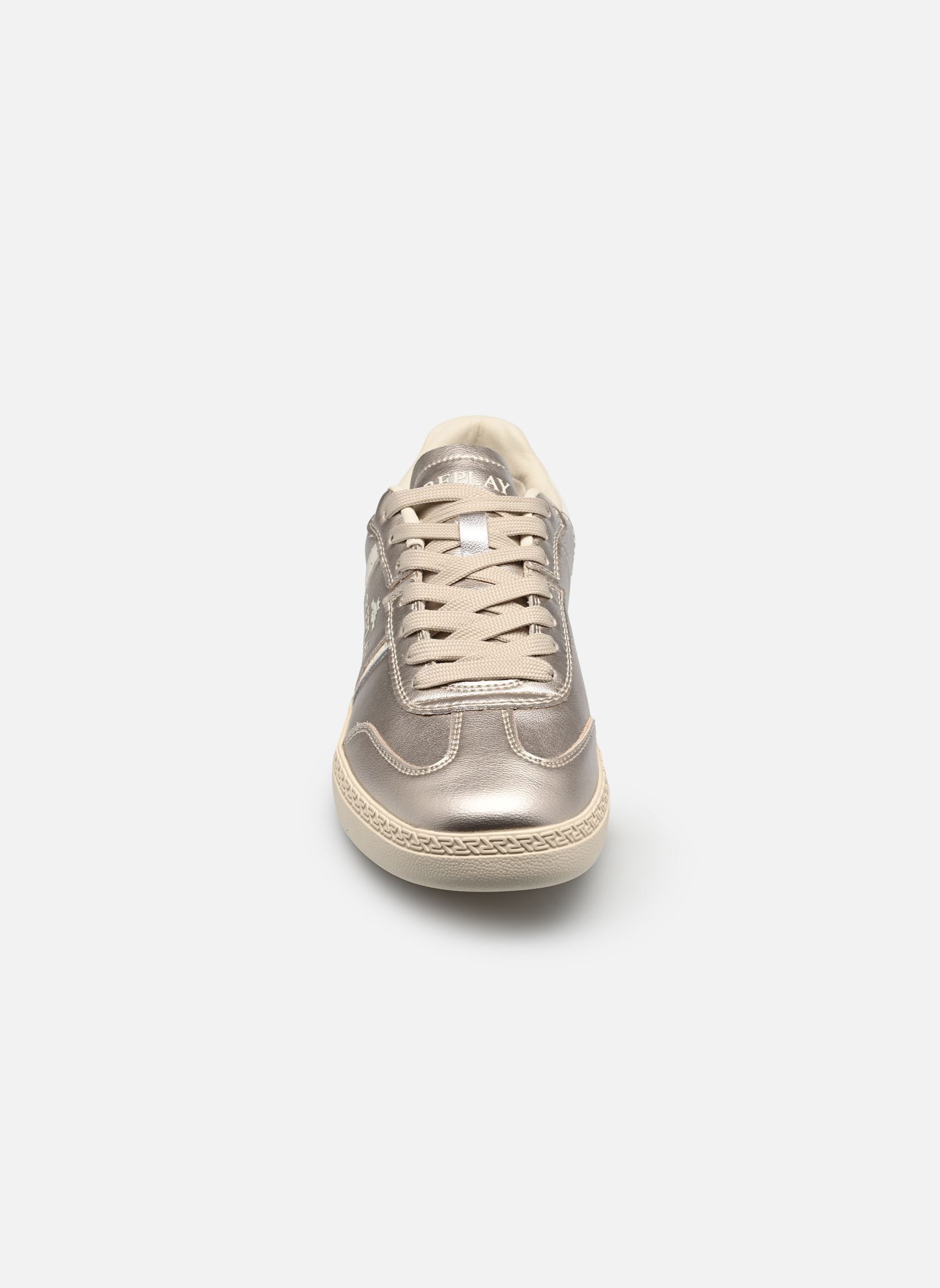 Niedrige Sneaker Pyper sand W damen silber Replay Niedrige Sneaker Pyper sand W damen silber PLATIN