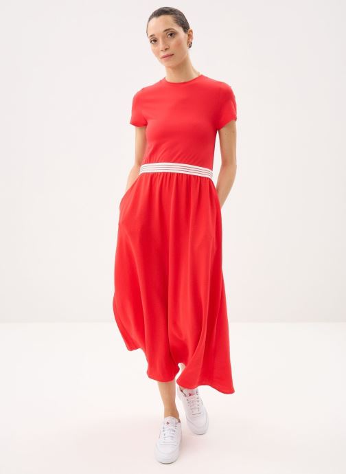 MADE BY Lange jurken ROBIE dames rood