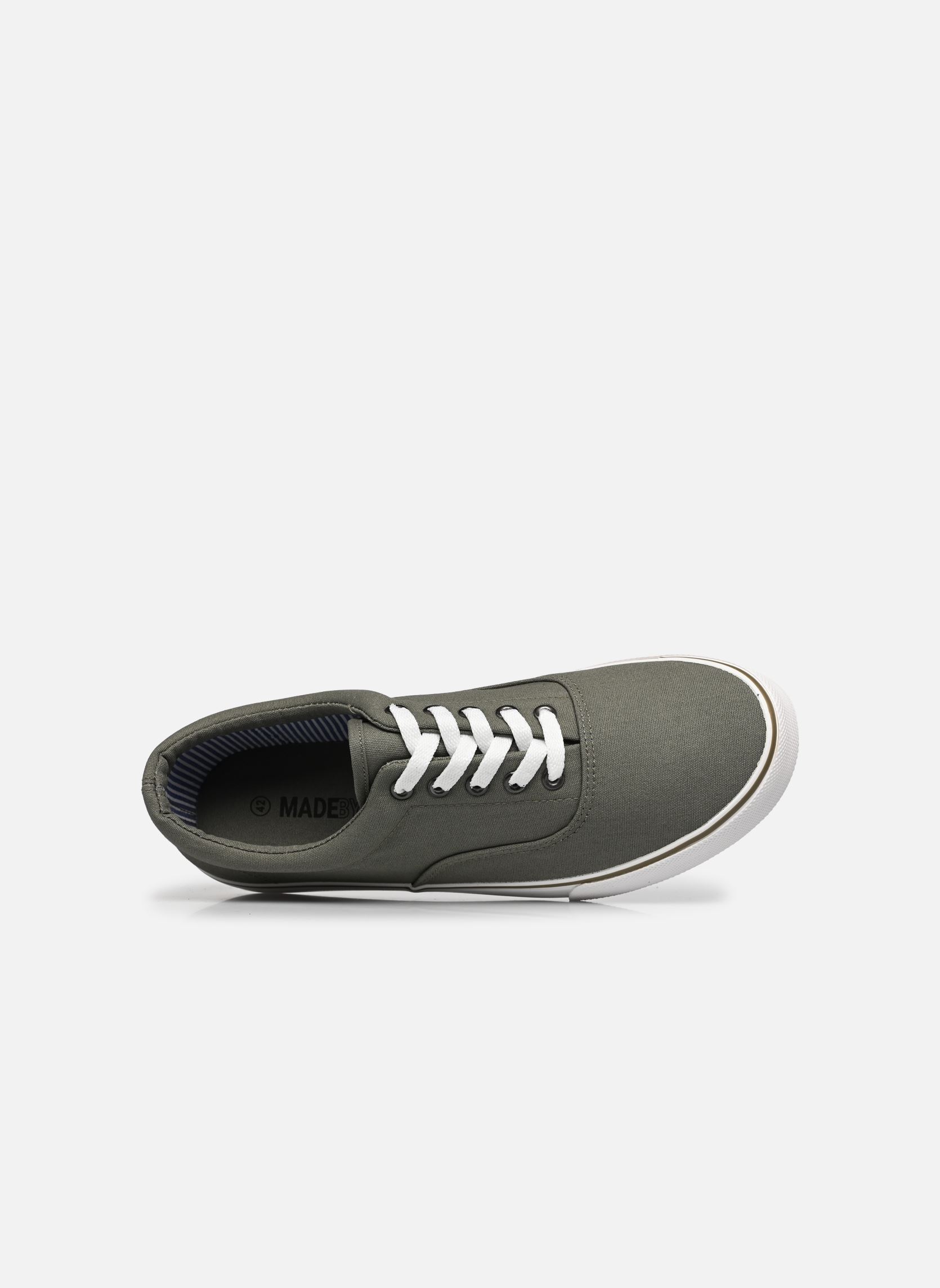 Baskets toile Basket THENNIMOD homme vert MADE BY Baskets toile Basket THENNIMOD homme vert VERT VITIVER