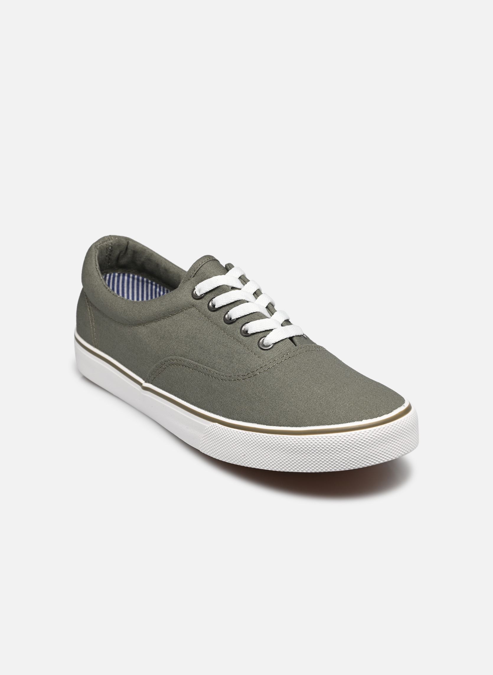 Baskets toile Basket THENNIMOD homme vert MADE BY Baskets toile Basket THENNIMOD homme vert VERT VITIVER
