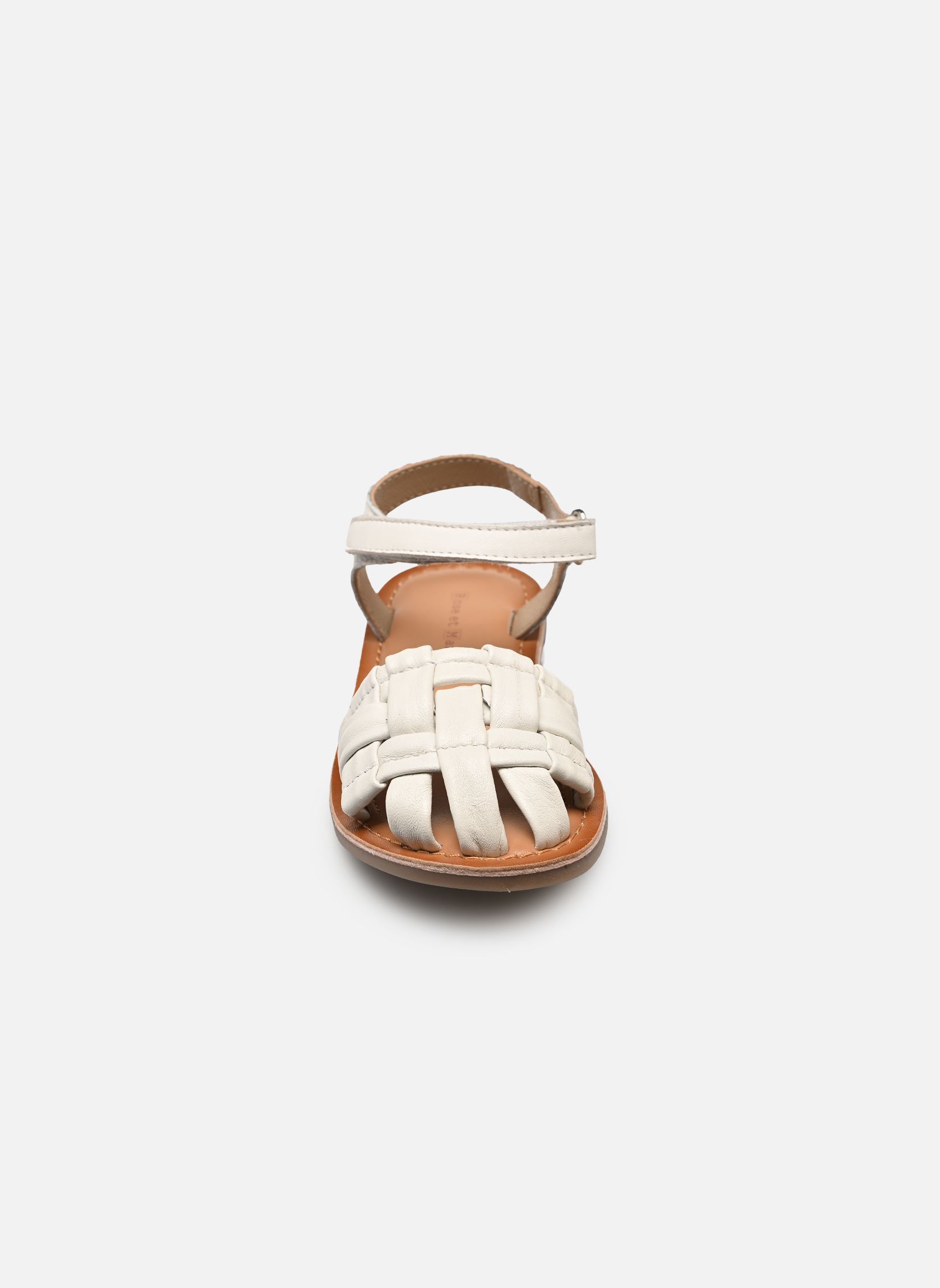 Sandalen CHAMINA mädchen weiß Rose et Martin Sandalen CHAMINA mädchen weiß Blanc
