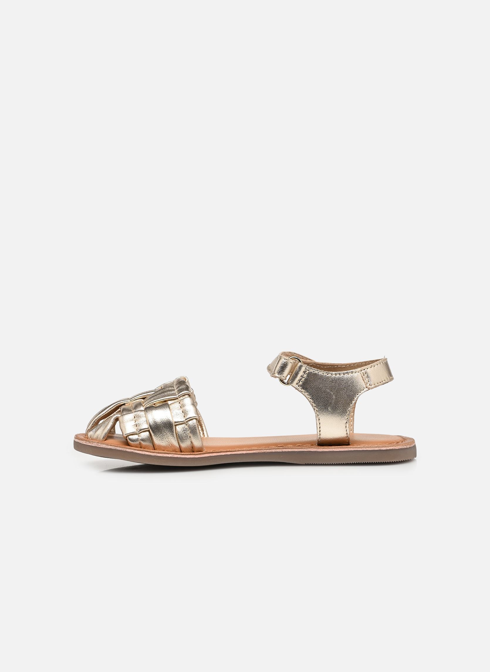 Sandales CHAMINA fille or et bronze Rose et Martin Sandales CHAMINA fille or et bronze Doré