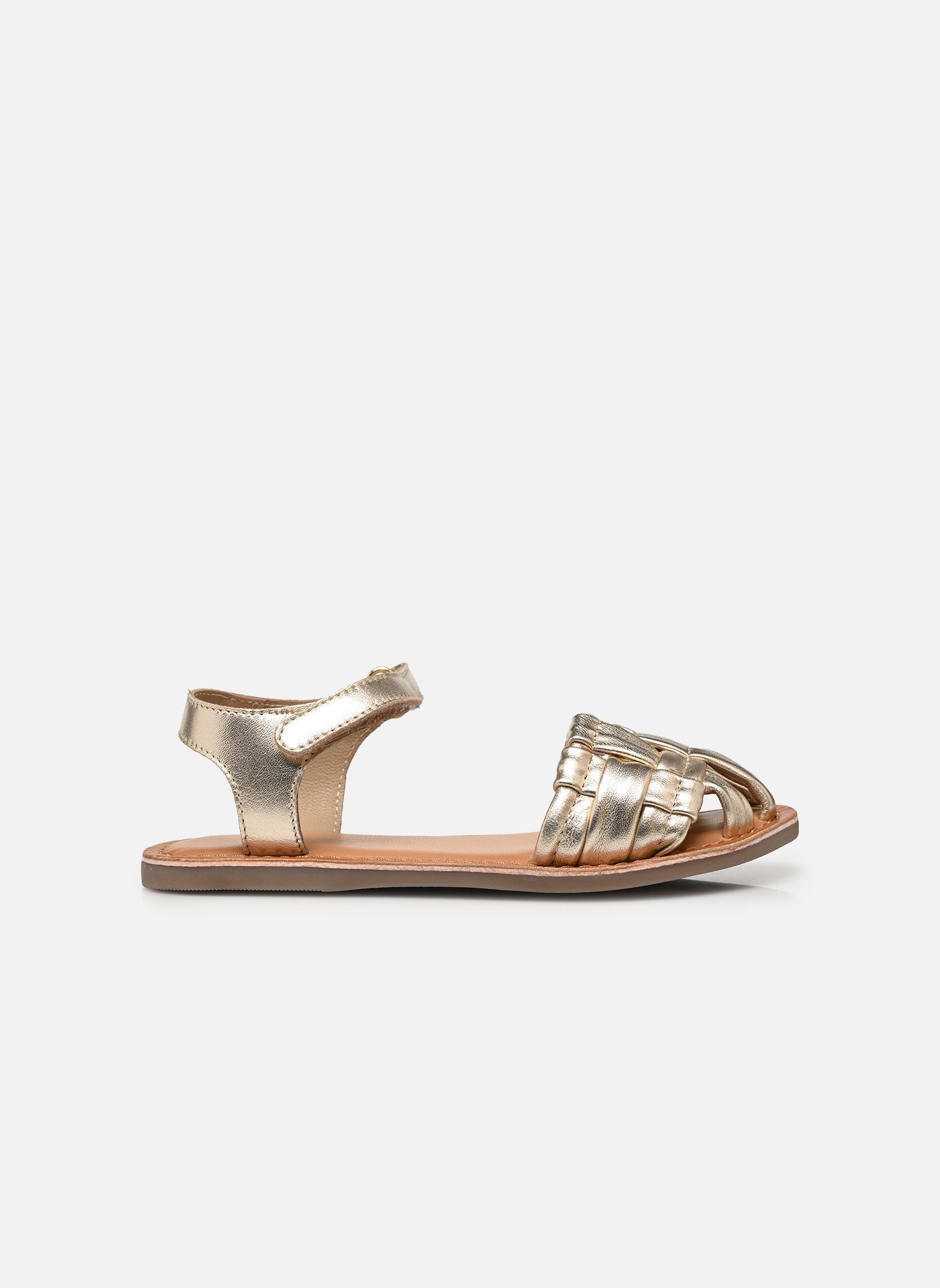 Sandales CHAMINA fille or et bronze Rose et Martin Sandales CHAMINA fille or et bronze Doré