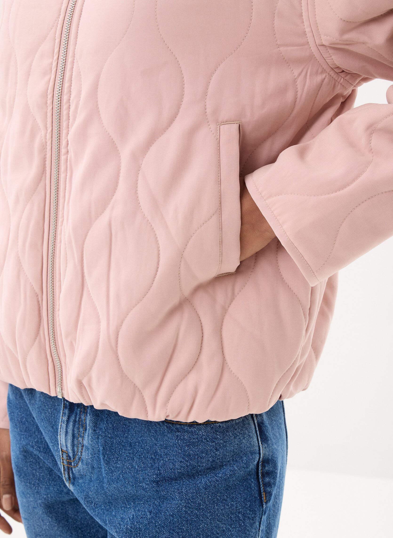 Blousons VESTE-MATELASSEE2 femme rose MADE BY Blousons VESTE-MATELASSEE2 femme rose ADOBE ROSE