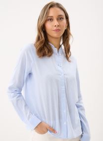 Lange mouw overhemden CASSANDRA dames blauw