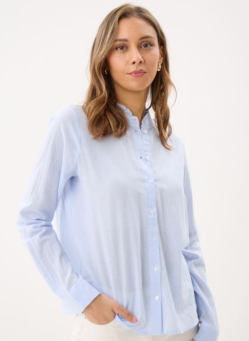 Georgia Rose Lange mouw overhemden CASSANDRA dames blauw