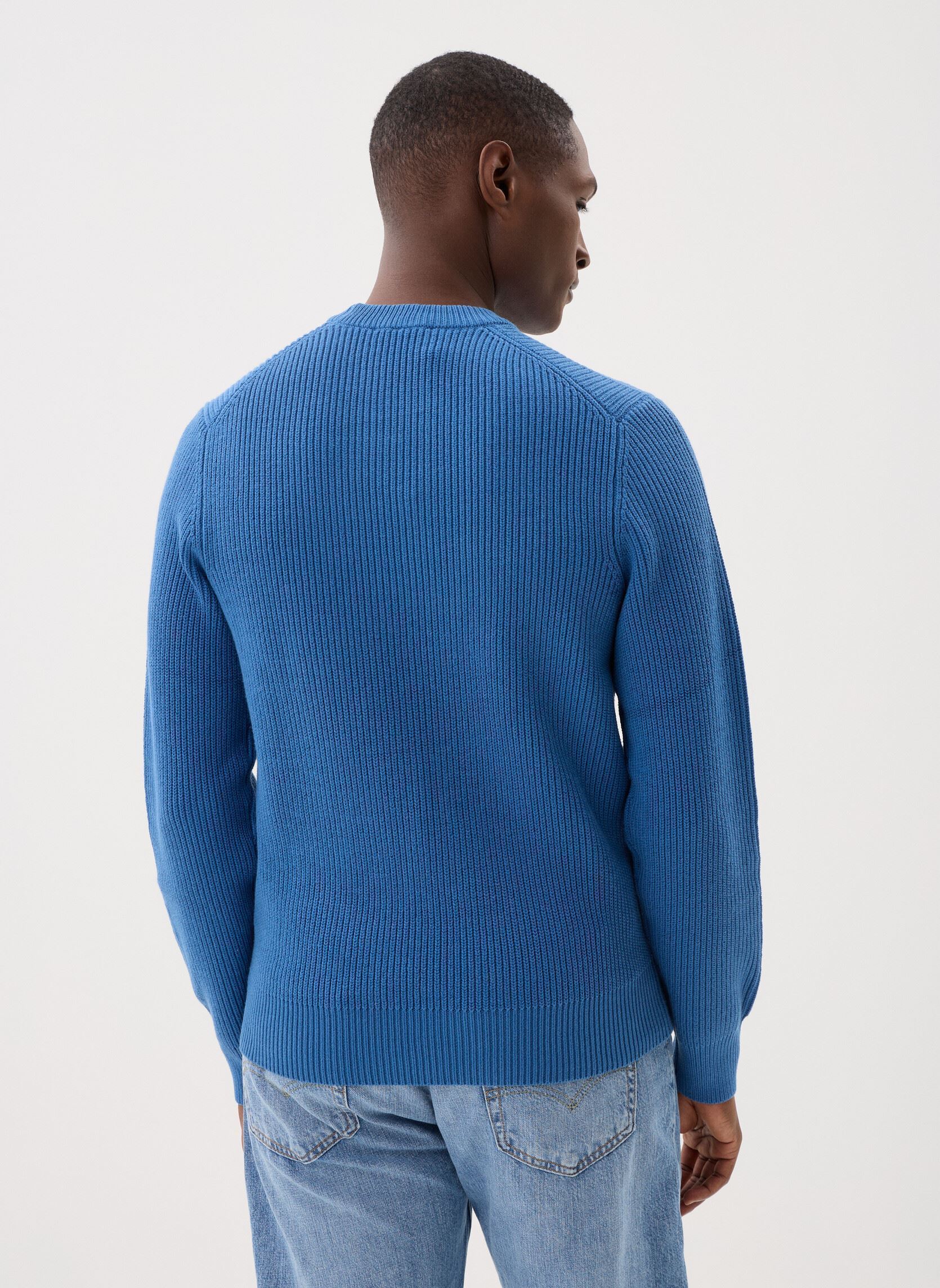 Pullover GASPARD herren blau Marvin&Co Pullover GASPARD herren blau Federal Blue