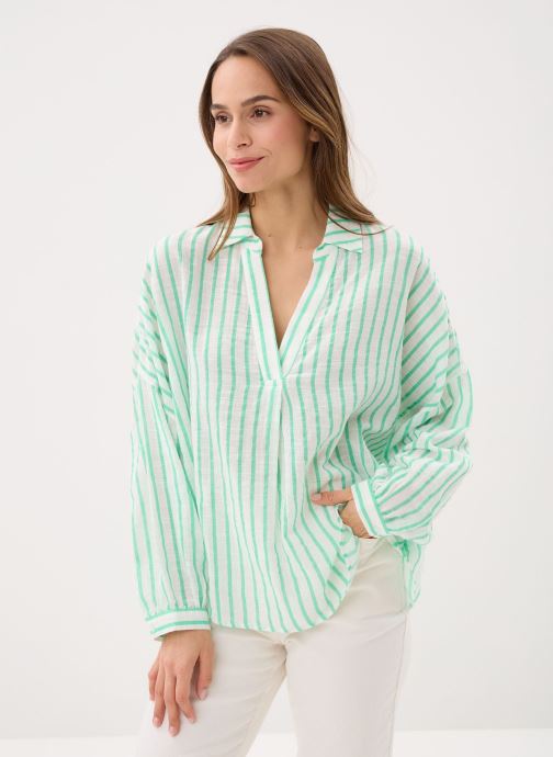 MADE BY Chemises manches longues CHEBICO femme vert