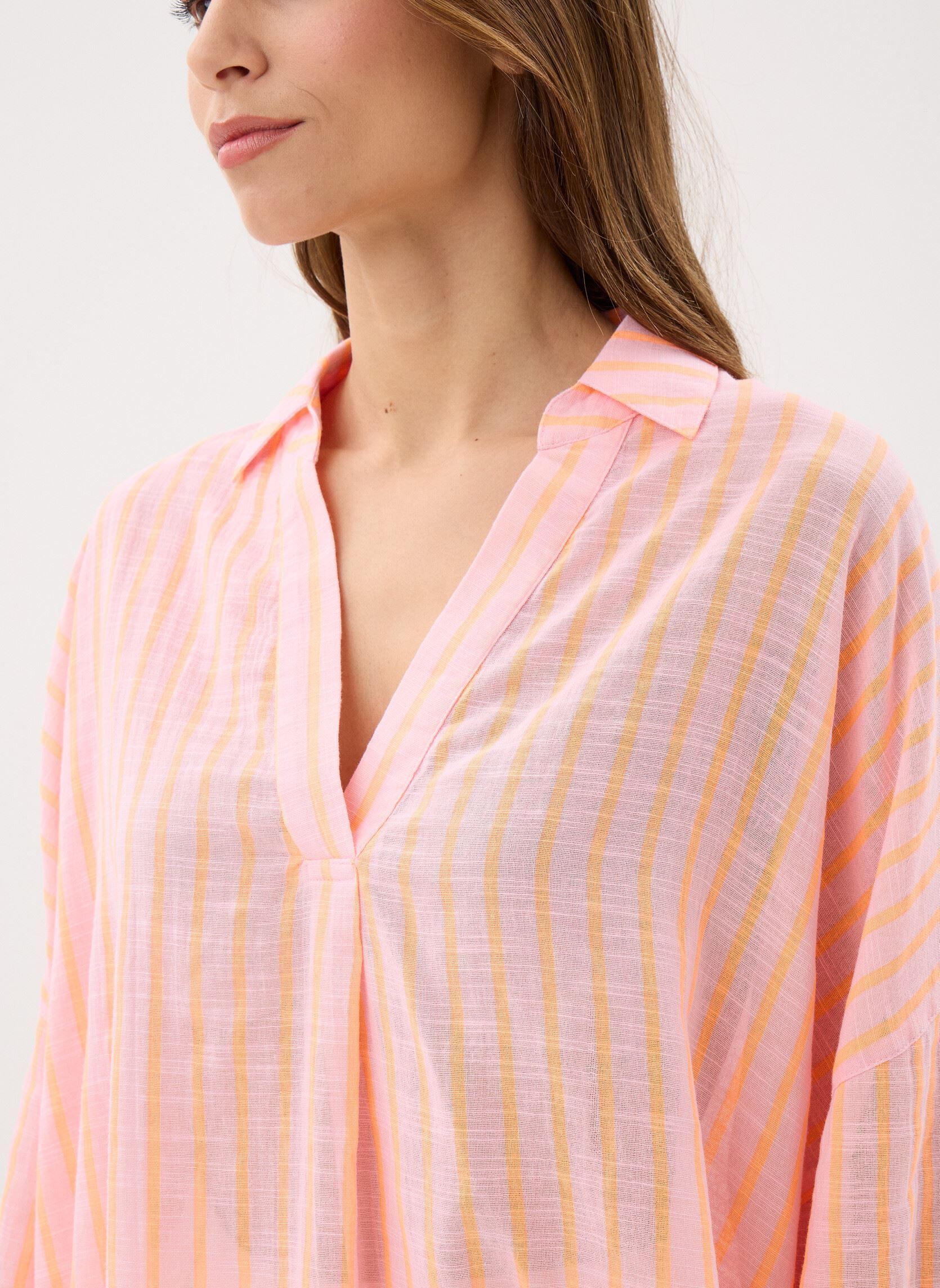 Langarm-Hemden CHEBICO damen orange MADE BY Langarm-Hemden CHEBICO damen orange IMP_TRANSAT ROSE_ORANGE