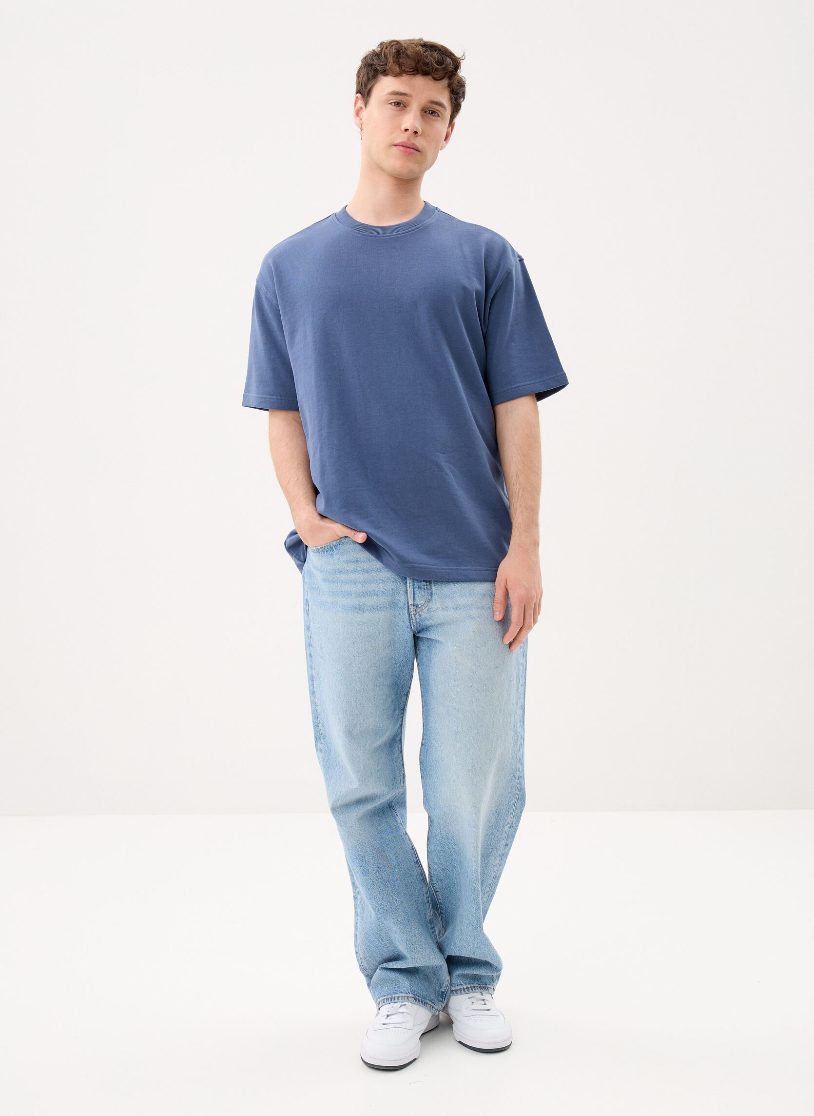 Kurzarm-T-Shirts TWIDE herren blau MADE BY Kurzarm-T-Shirts TWIDE herren blau Indigo