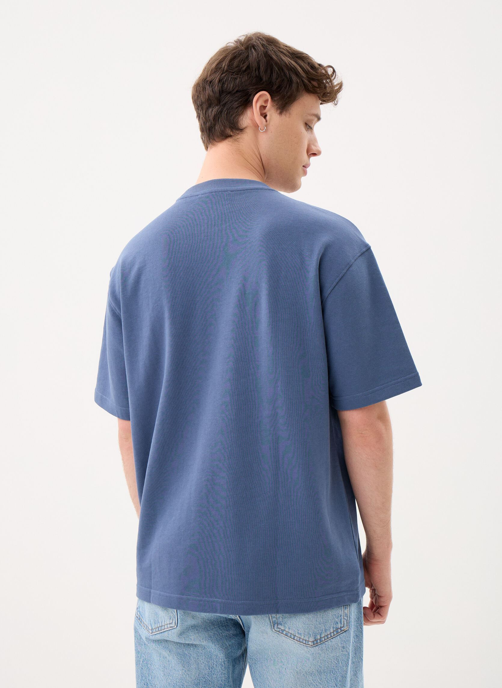Kurzarm-T-Shirts TWIDE herren blau MADE BY Kurzarm-T-Shirts TWIDE herren blau Indigo
