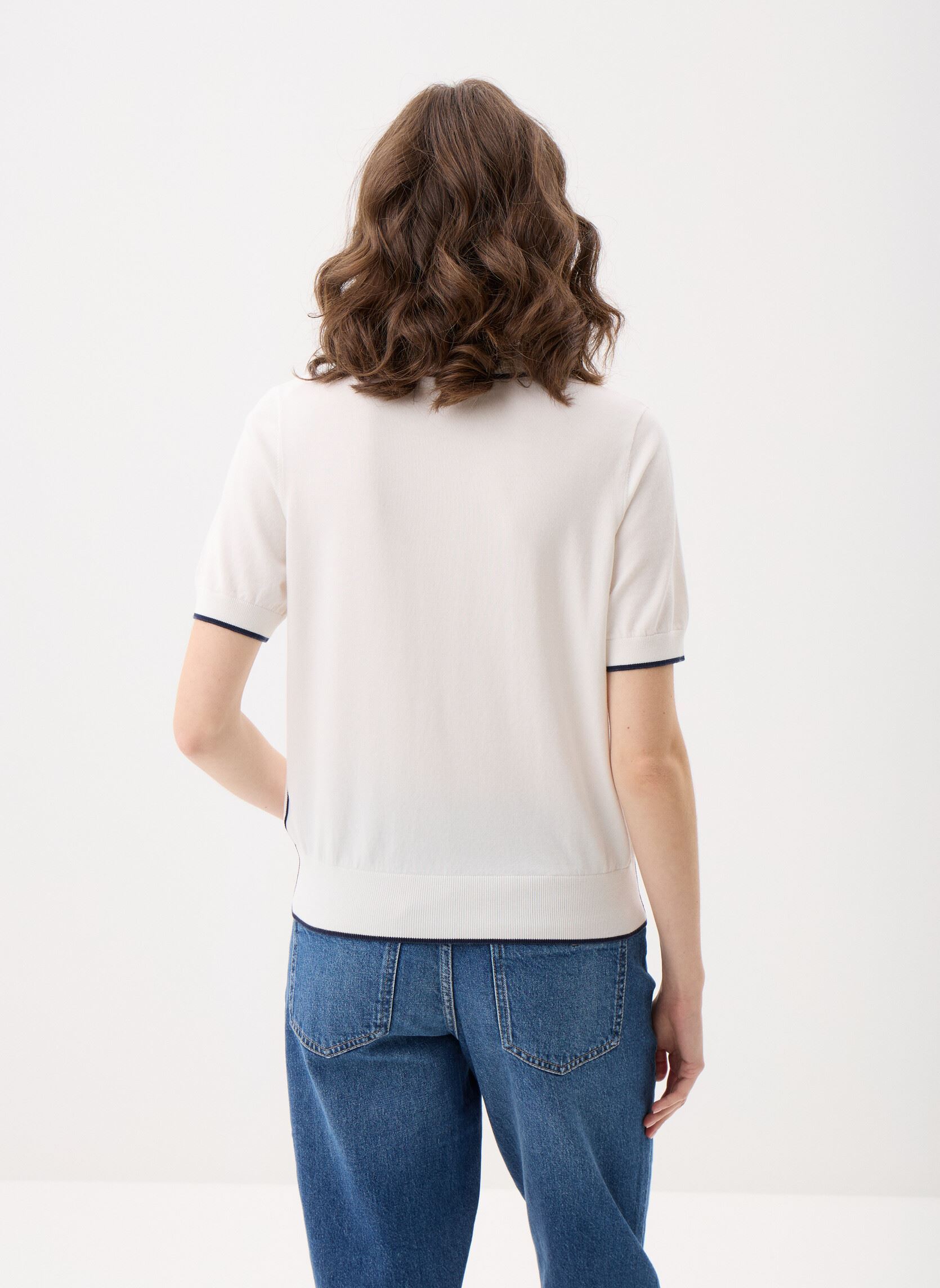 Polos manches courtes TPAOLINA femme blanc Georgia Rose Polos manches courtes TPAOLINA femme blanc CLOUD DANCER