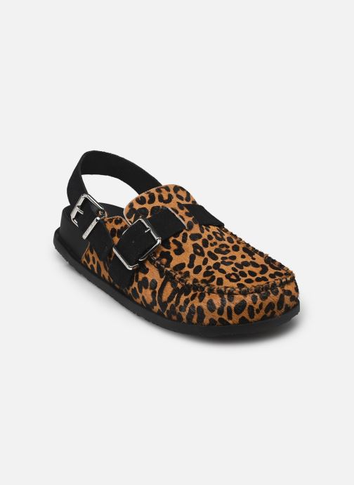 Tommy Hilfiger Pantoletten und Clogs TJW MULE LEOPARD damen braun