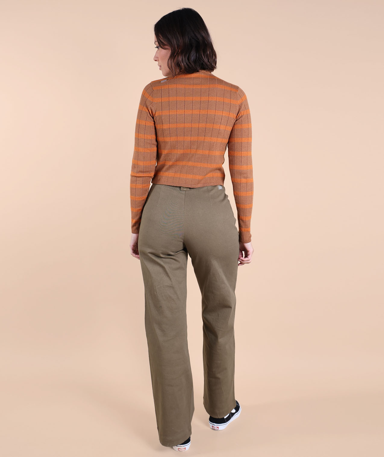 Oxbow Pulls Pull col roulé moulant DUNE femme marron | Sarenza France