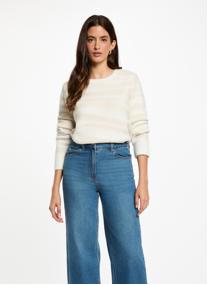 Pulls 252-MTIGRA femme beige Morgan Pulls 252-MTIGRA femme beige Beige