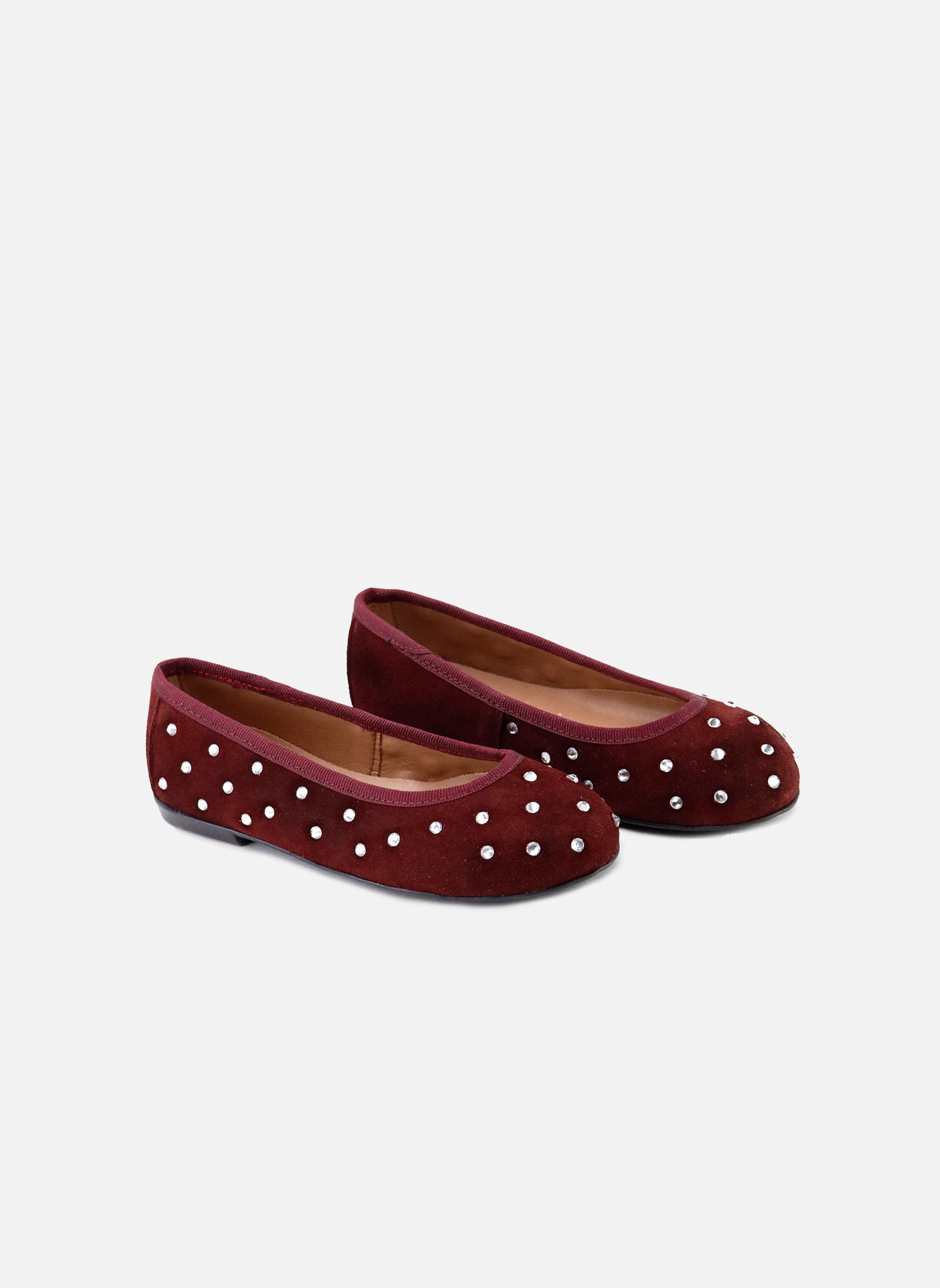 Ballerines AM9804-SERRAJE-VELVET fille bordeaux Eli 1957 Ballerines AM9804-SERRAJE-VELVET fille bordeaux Bordeaux