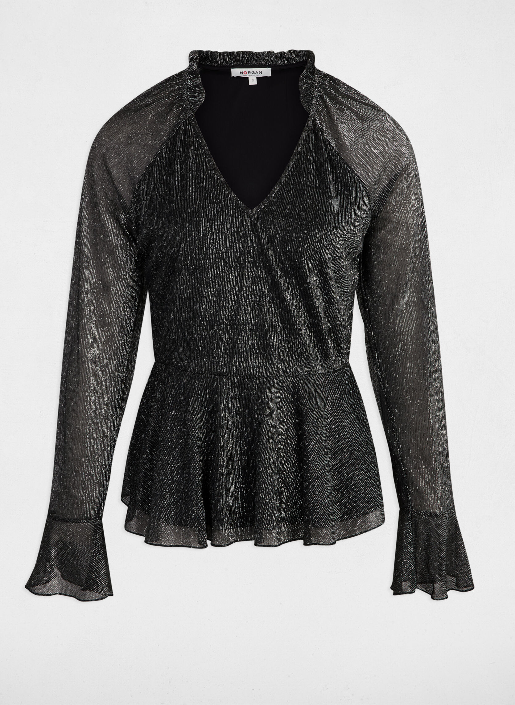 Blouses 252-TSUSHY femme noir Morgan Blouses 252-TSUSHY femme noir Noir